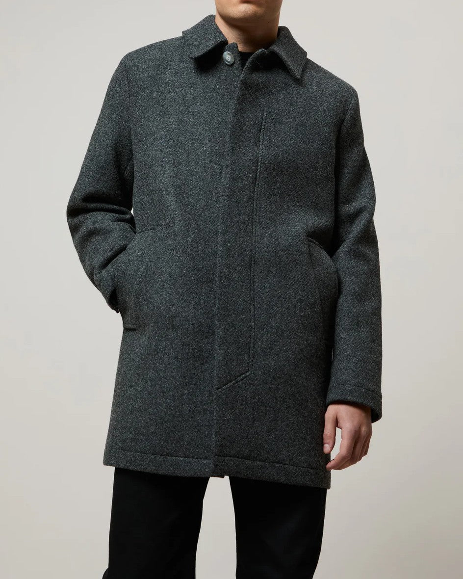 T Coat Wool Rock
