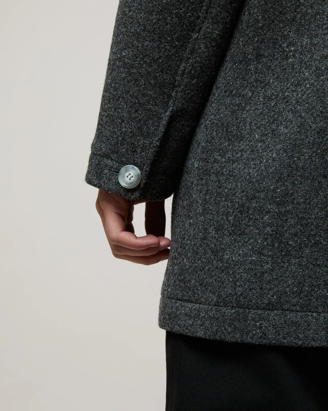 T Coat Wool Rock