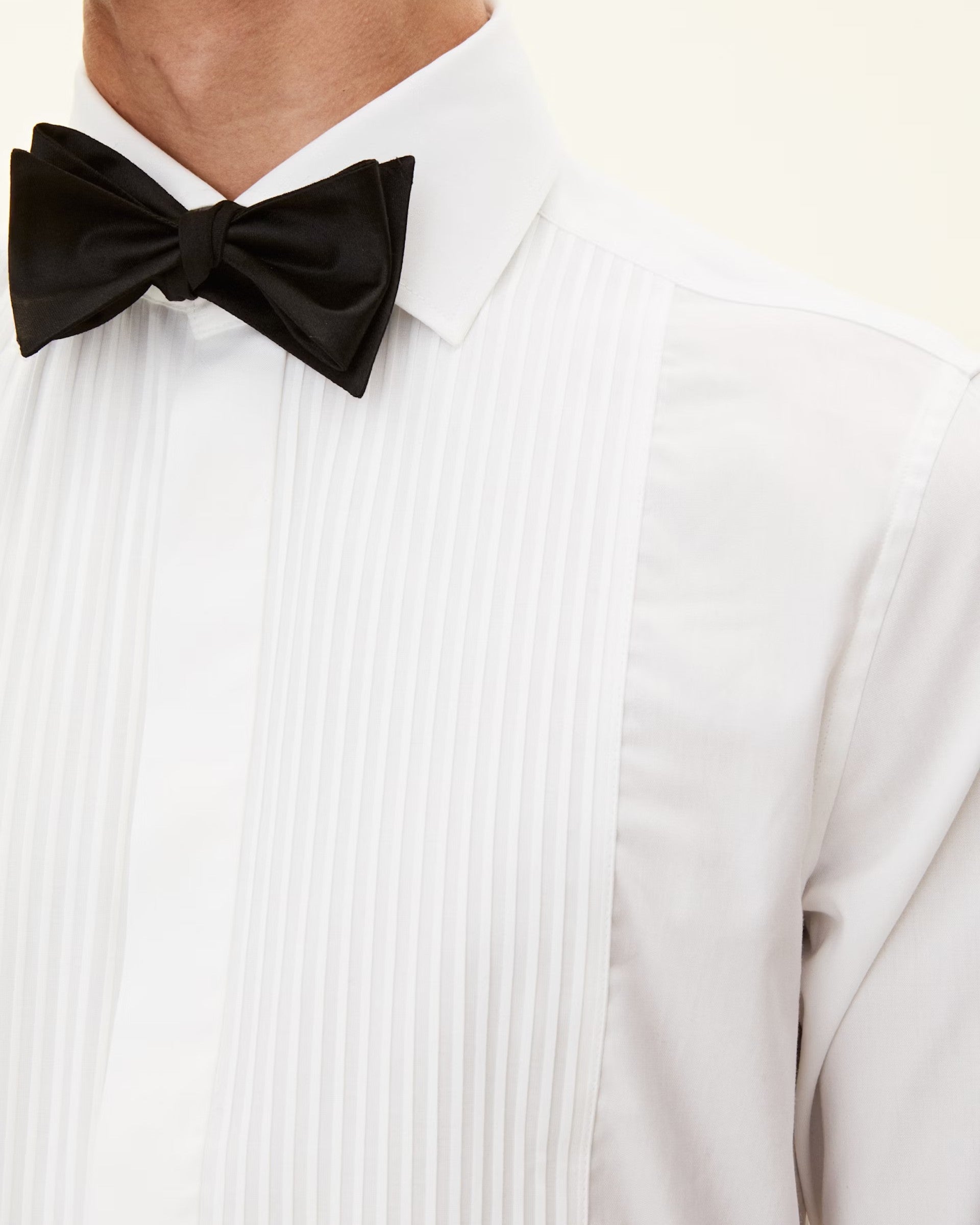 Tuxedo Double Cuff Slim Fit Skjorta