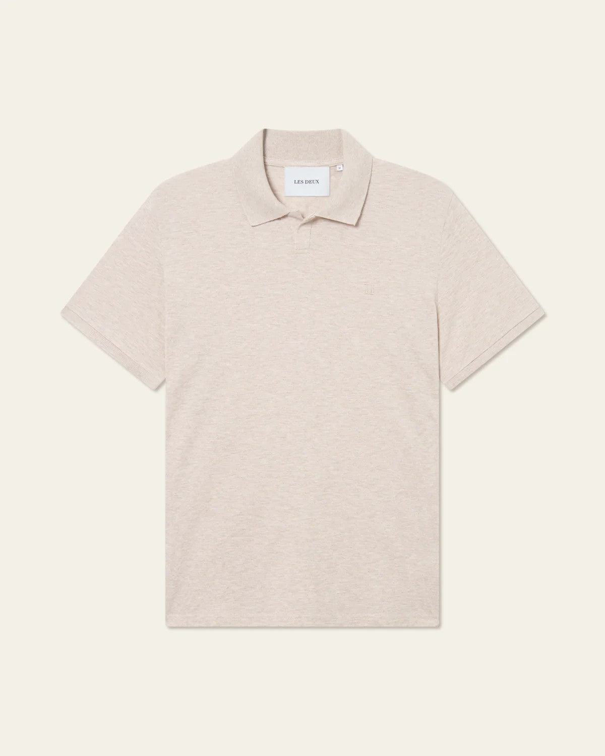 Pique Polo 2.0 Melange Pikétröja