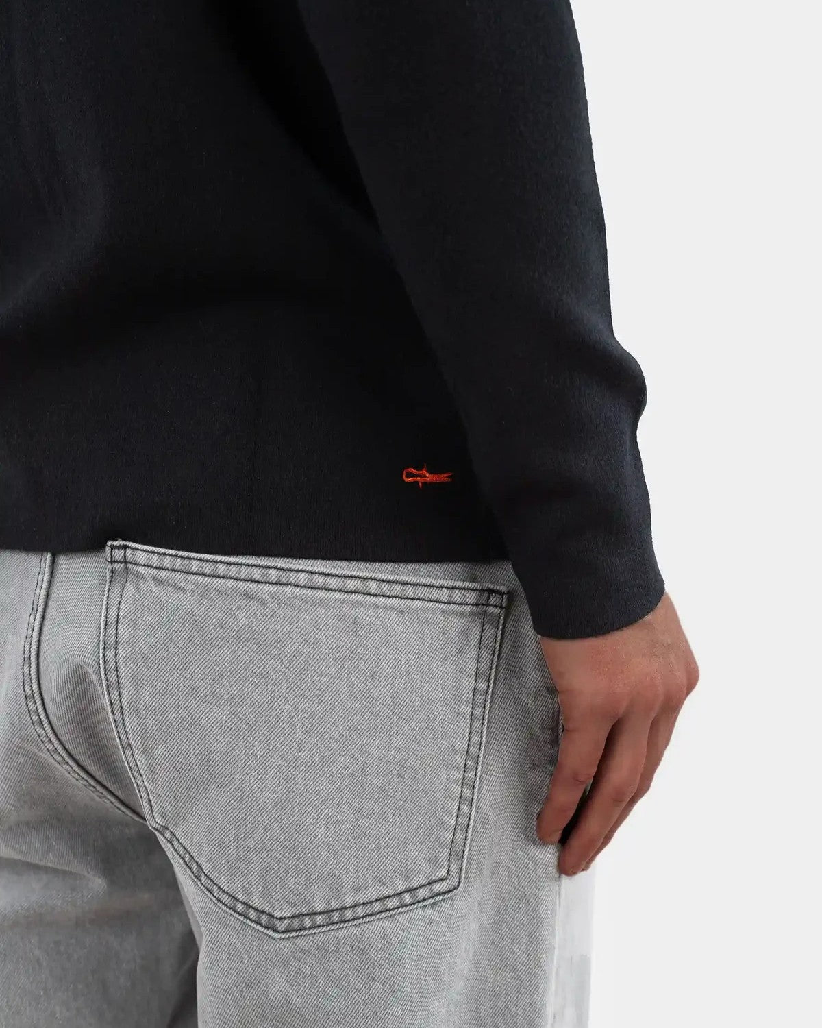 Caleb Knitted Half Zip Tröja
