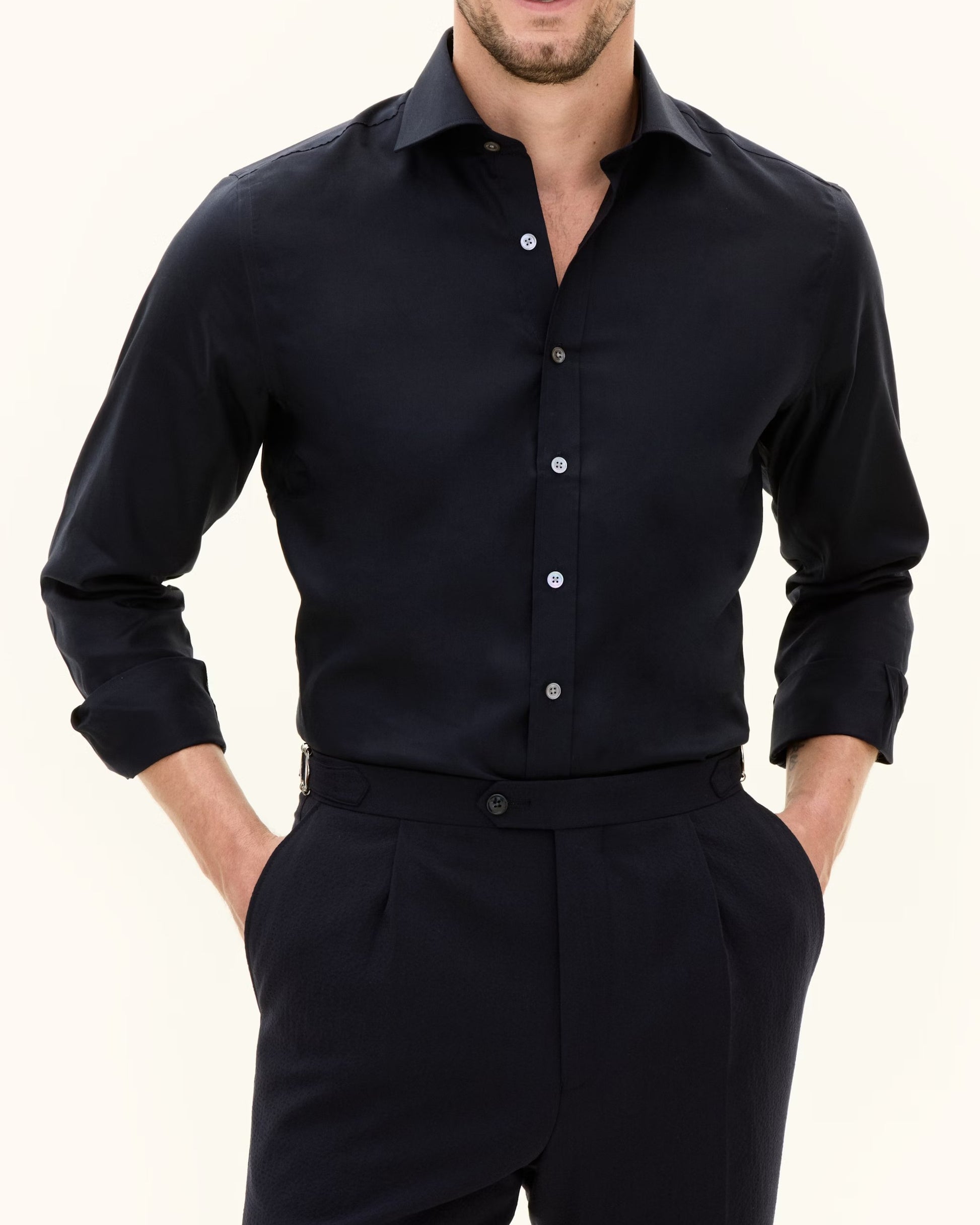 Non Iron Twill Slim Fit Skjorta