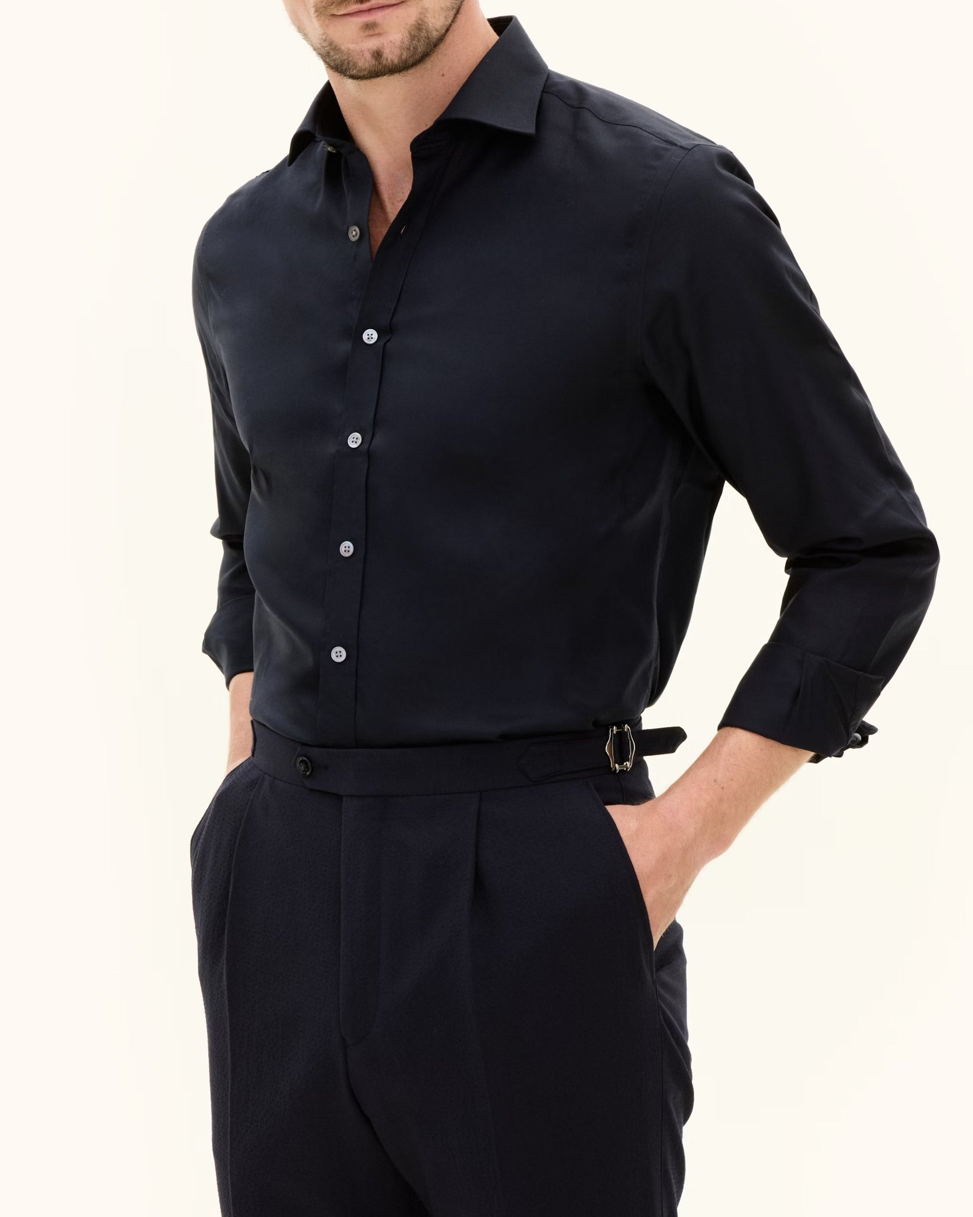 Non Iron Twill Slim Fit Skjorta