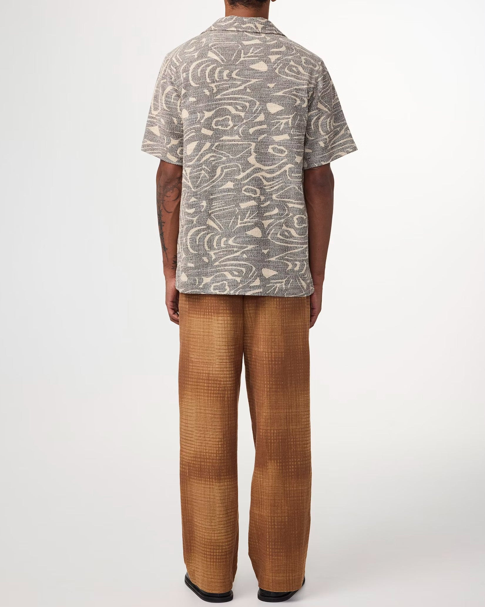 Julio Bouclé Jacquard Skjorta