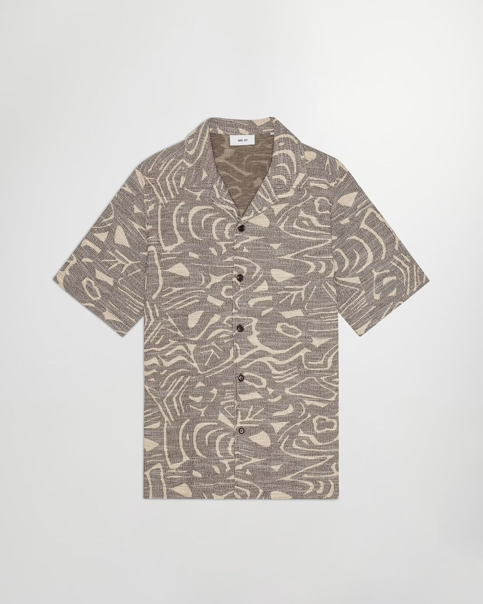 Julio Bouclé Jacquard Skjorta