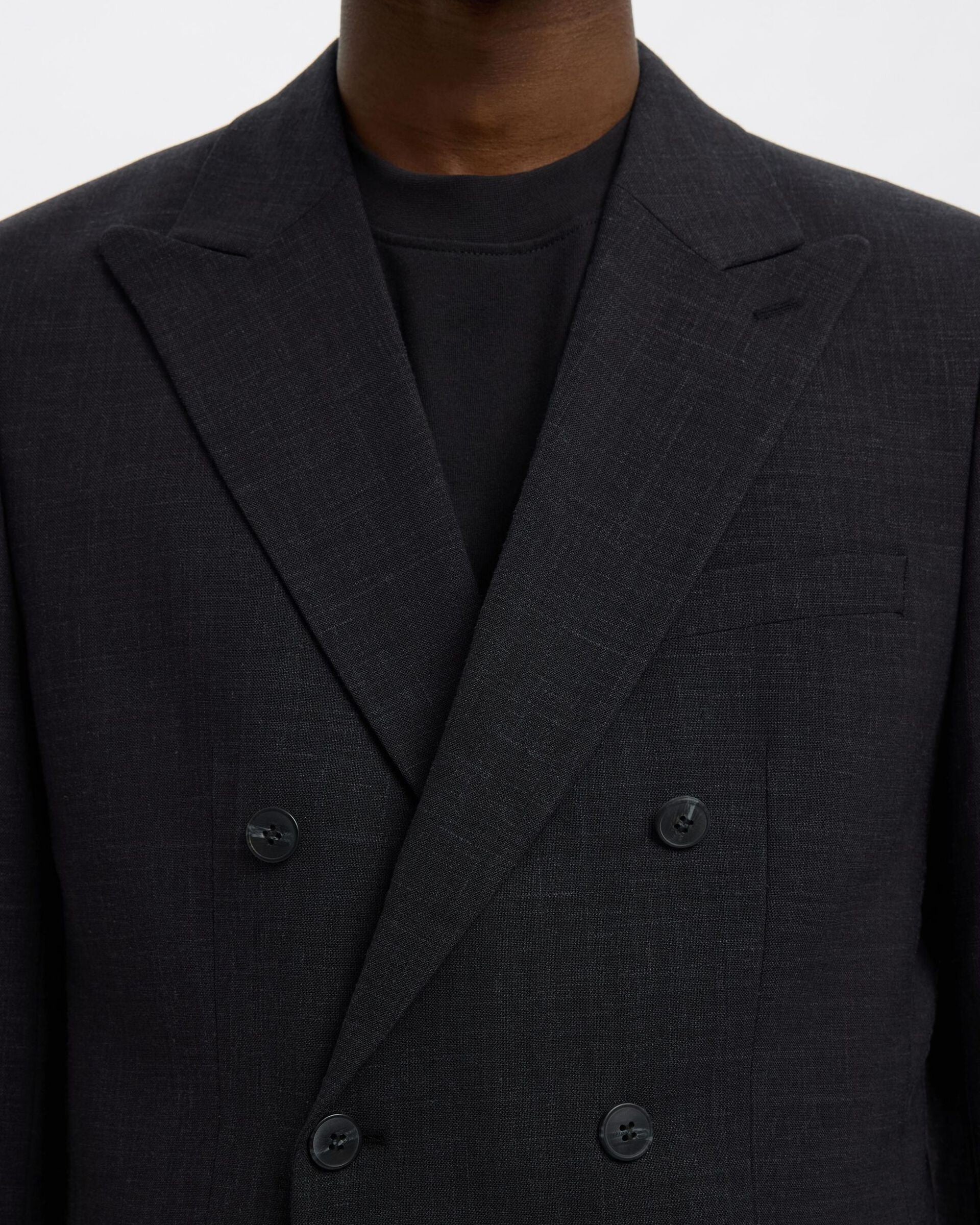 Slim Oasis Linen DB Kavaj