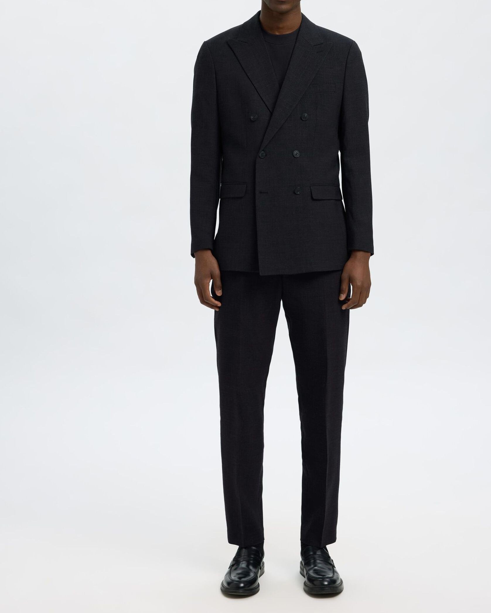Slim Oasis Linen DB Kavaj