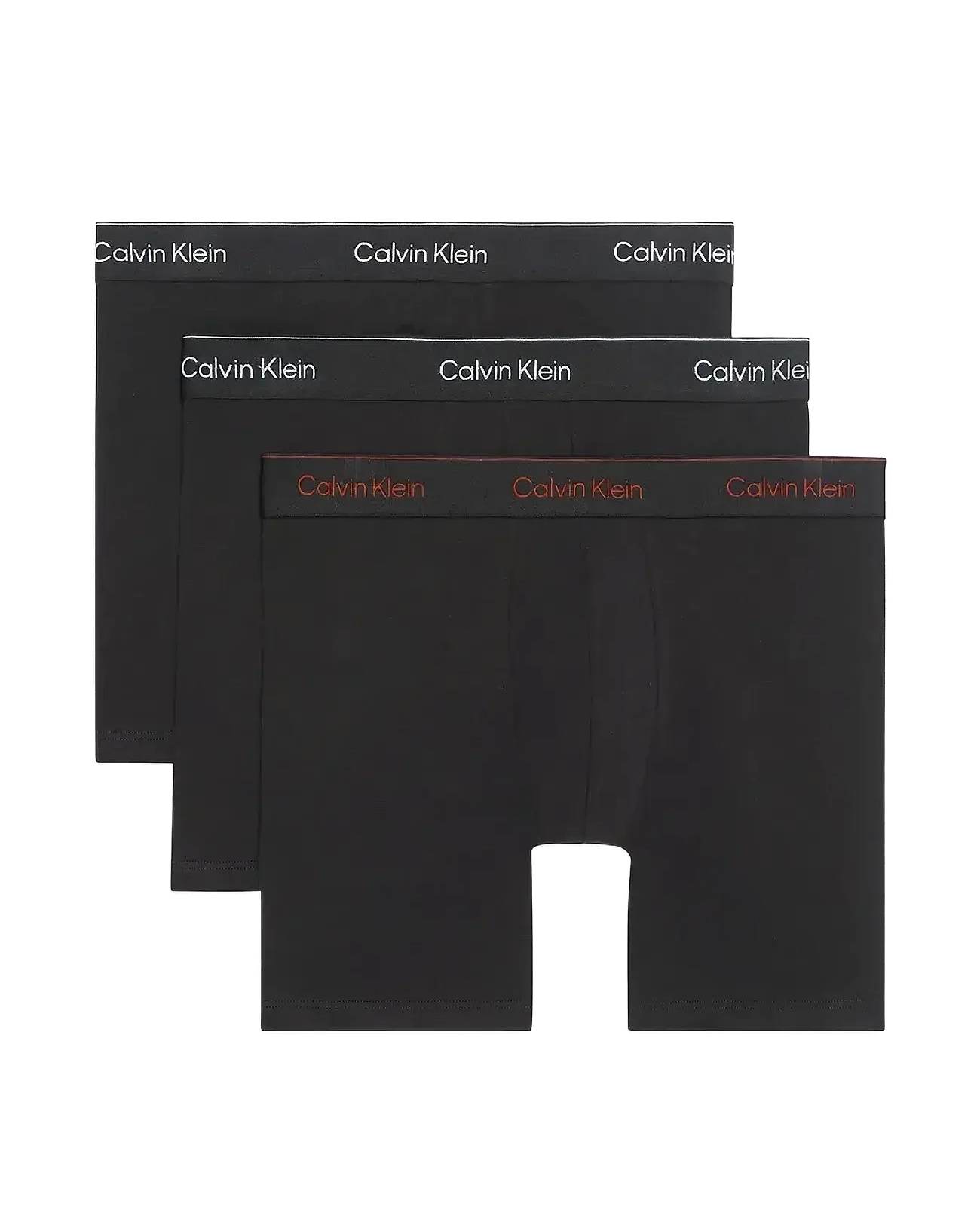 3-Pack Boxer Brief Kalsonger - Black/Chalk Logo/Currie