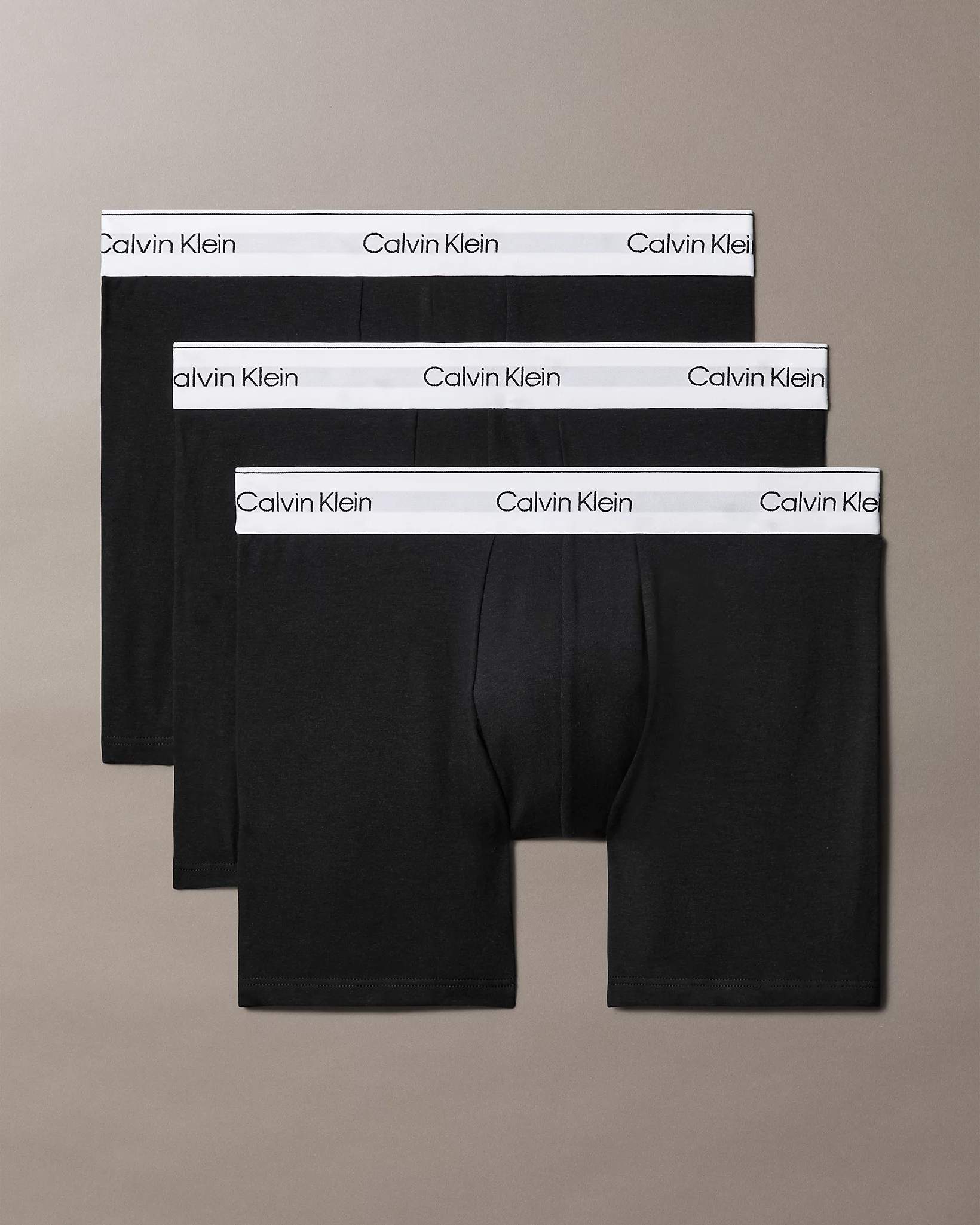 3-Pack Boxer Brief Kalsonger - Black/Black/Black