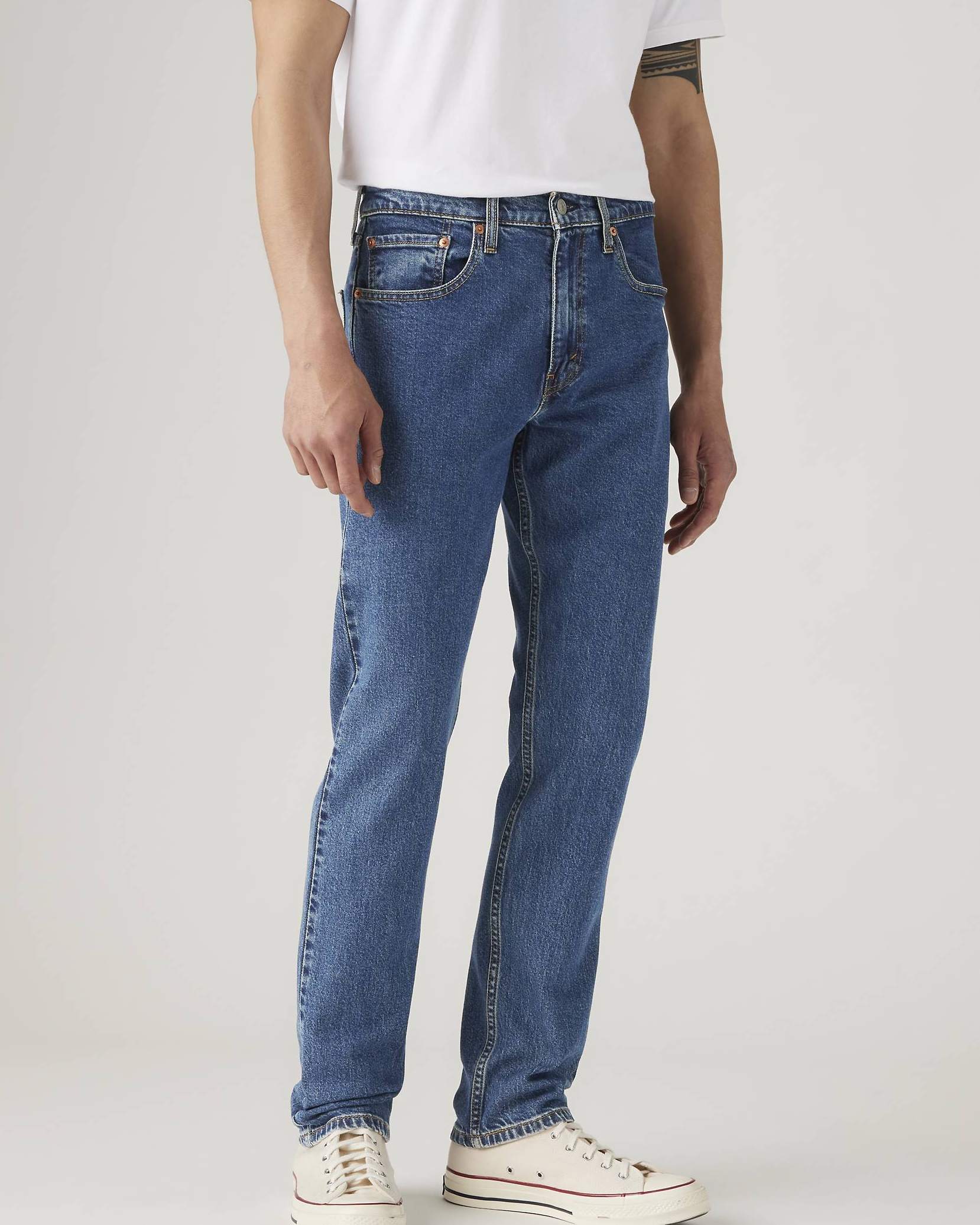 502 Taper Stretch Jeans - Stonewash