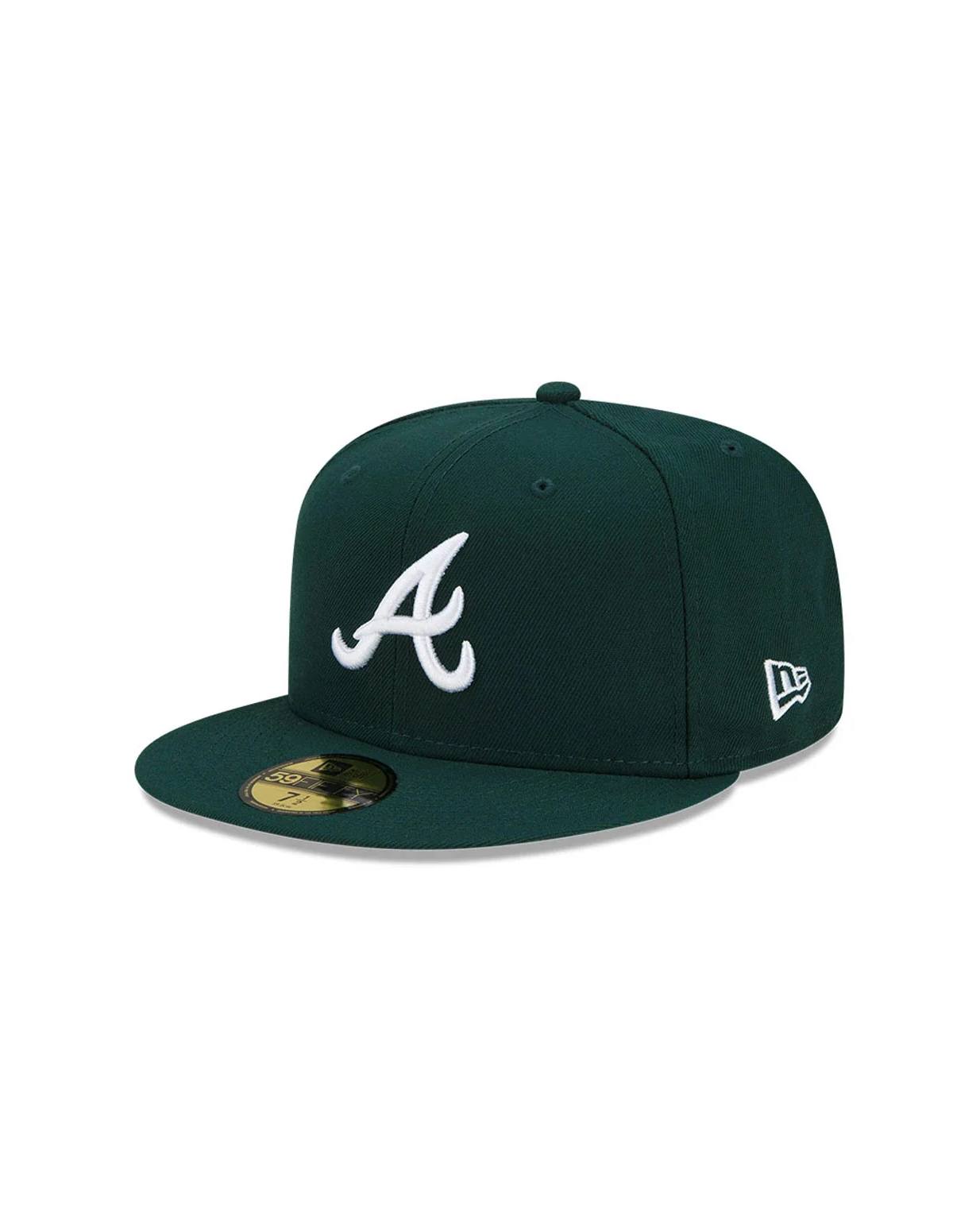 59 Fifty Fitted Atlanta Braves Keps - Mörkgrön
