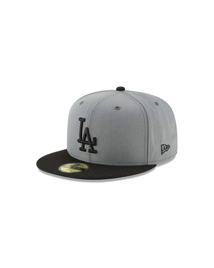 59 Fifty Fitted LA Dodgers Keps - Storm Gray/Black