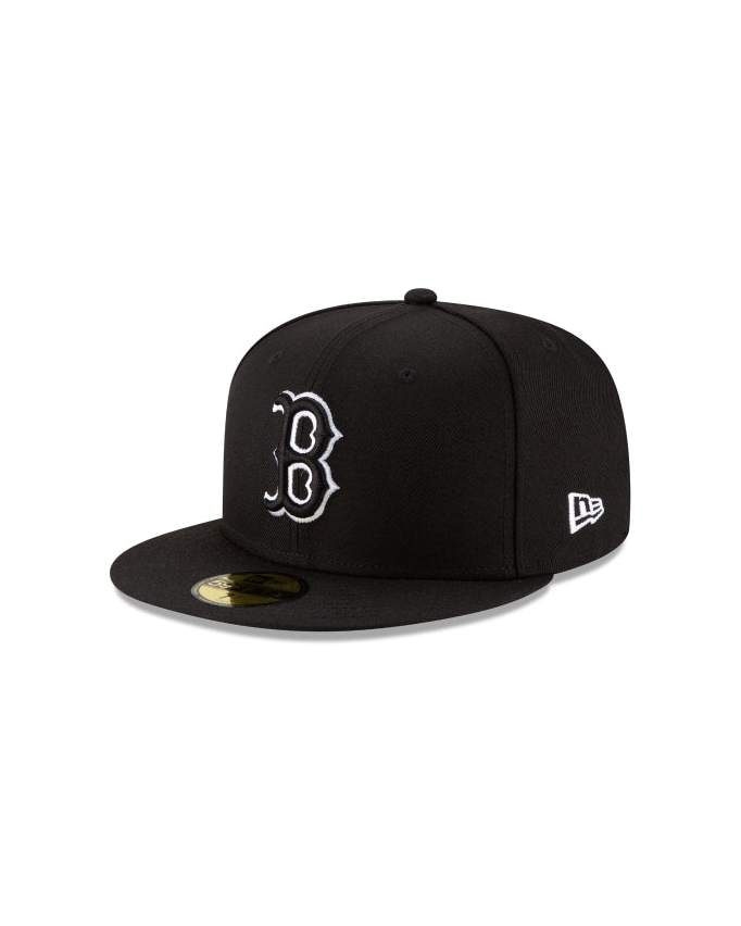 59 Fifty Fitted Boston Red Sox Outline Keps - Svart