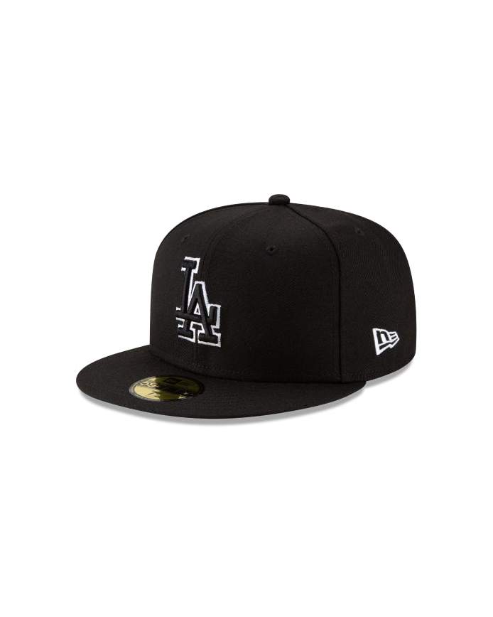 59 Fifty Fitted LA Dodgers Outline Keps