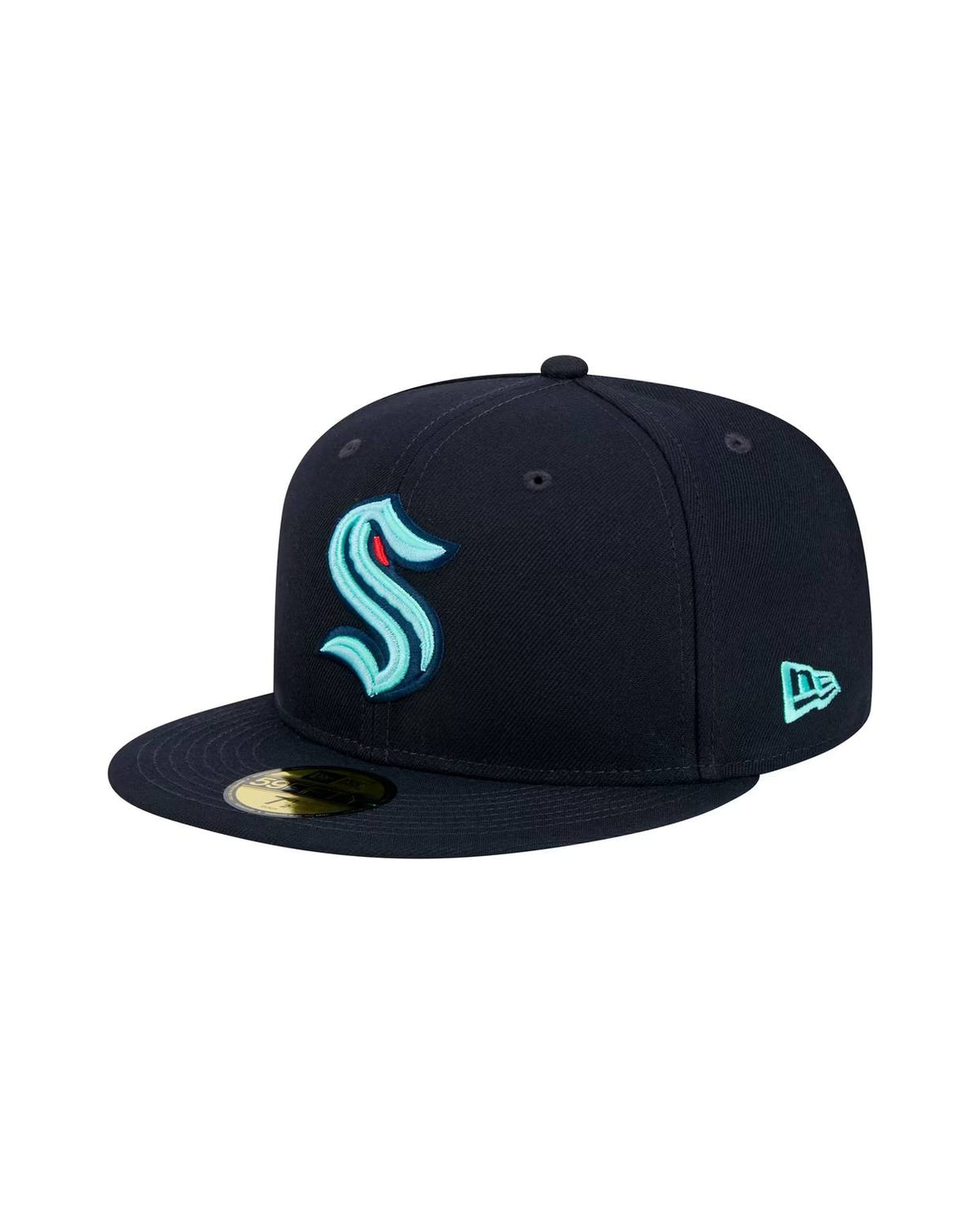 59 Fifty Fitted Seattle Kraken Keps