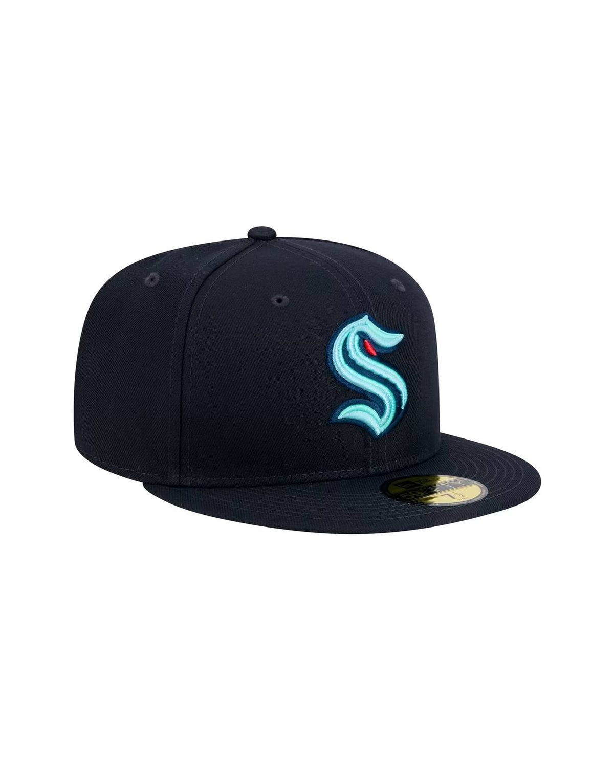 59 Fifty Fitted Seattle Kraken Keps