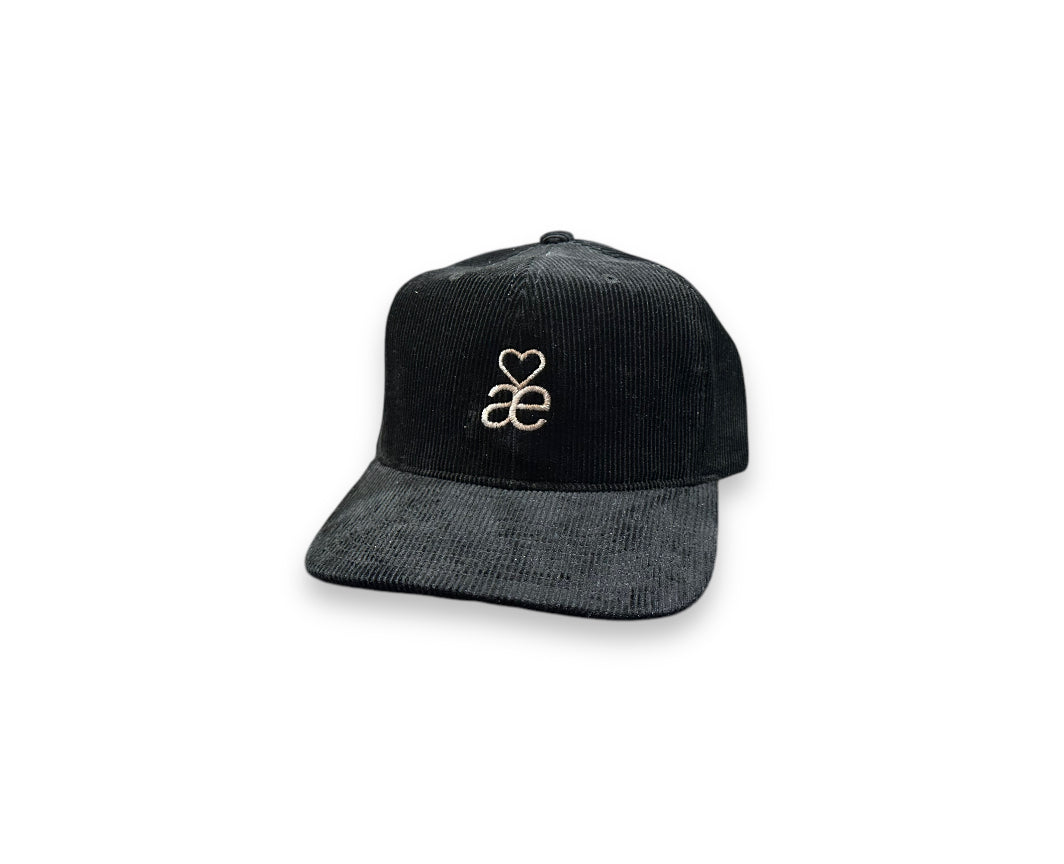 Aavec Heart Logo Corduroy Leather Strap Keps