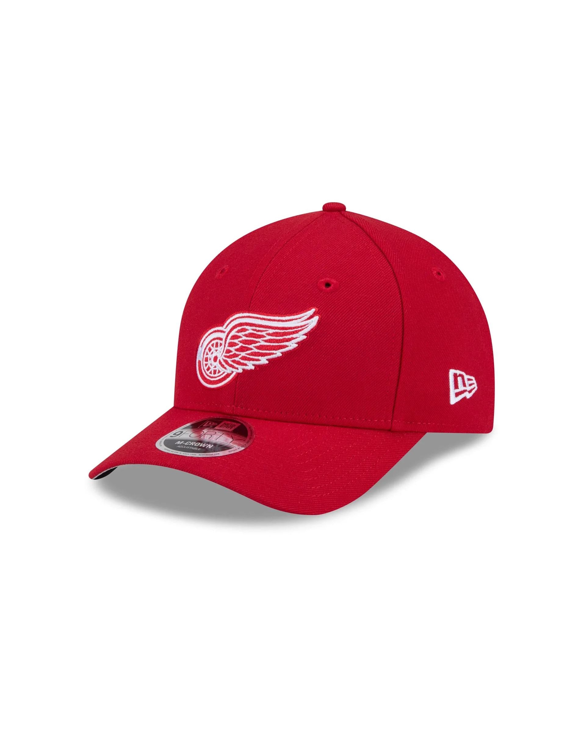 9 Forty NHL Red Wings M-Crown Keps - Röd