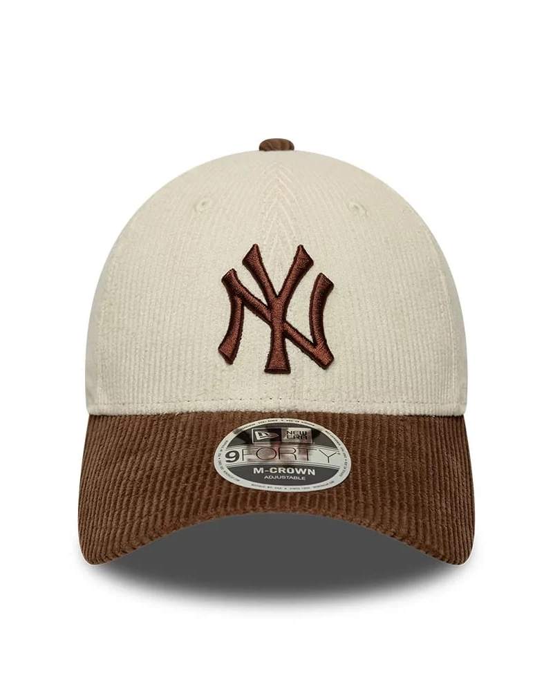 9 Forty Yankees Cord M-Crown Keps
