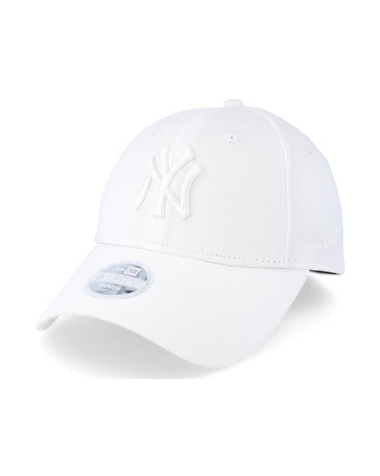 9 Forty Yankees Basic Women Keps - White