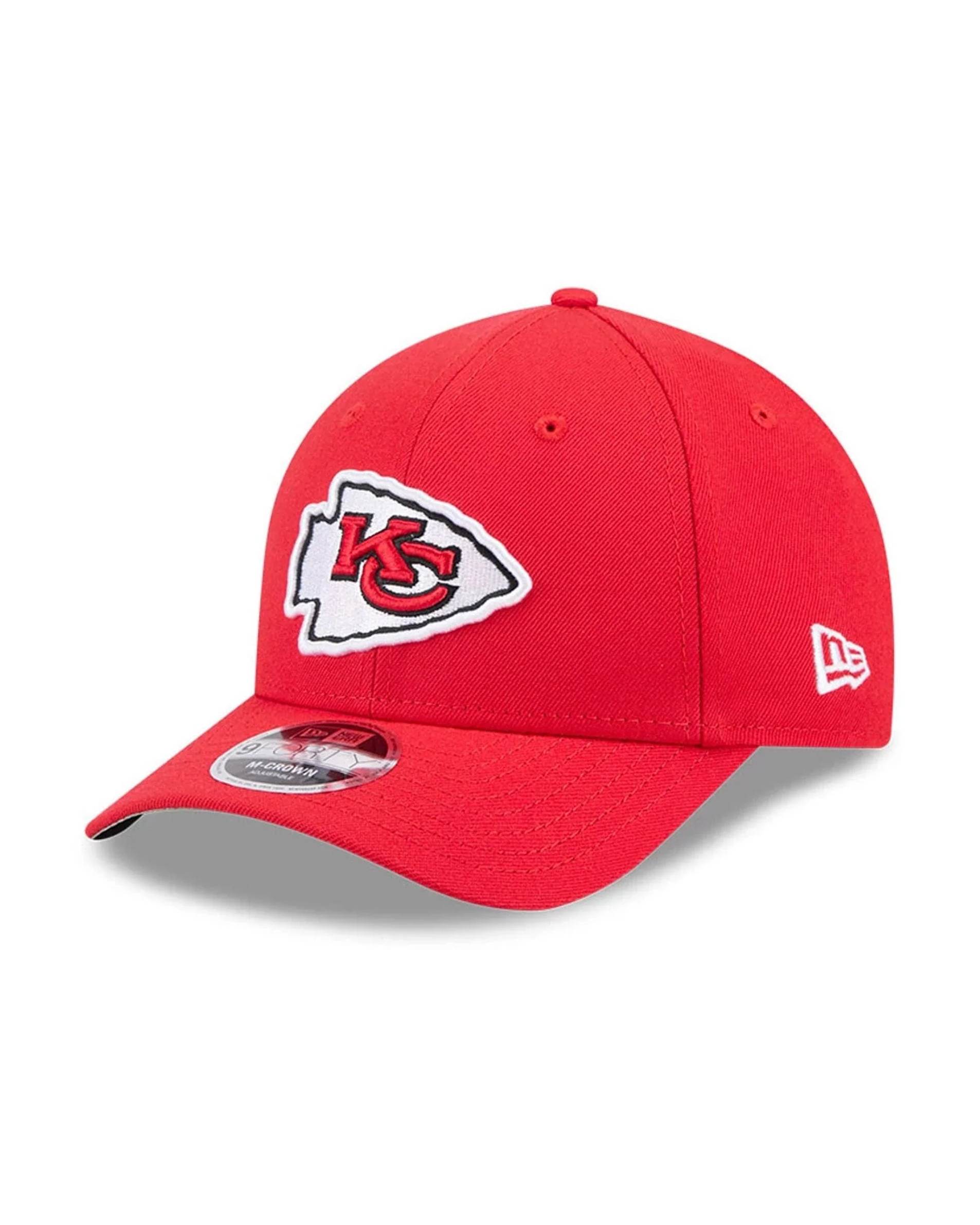 9 Forty NFL Chiefs M-Crown Keps - Röd