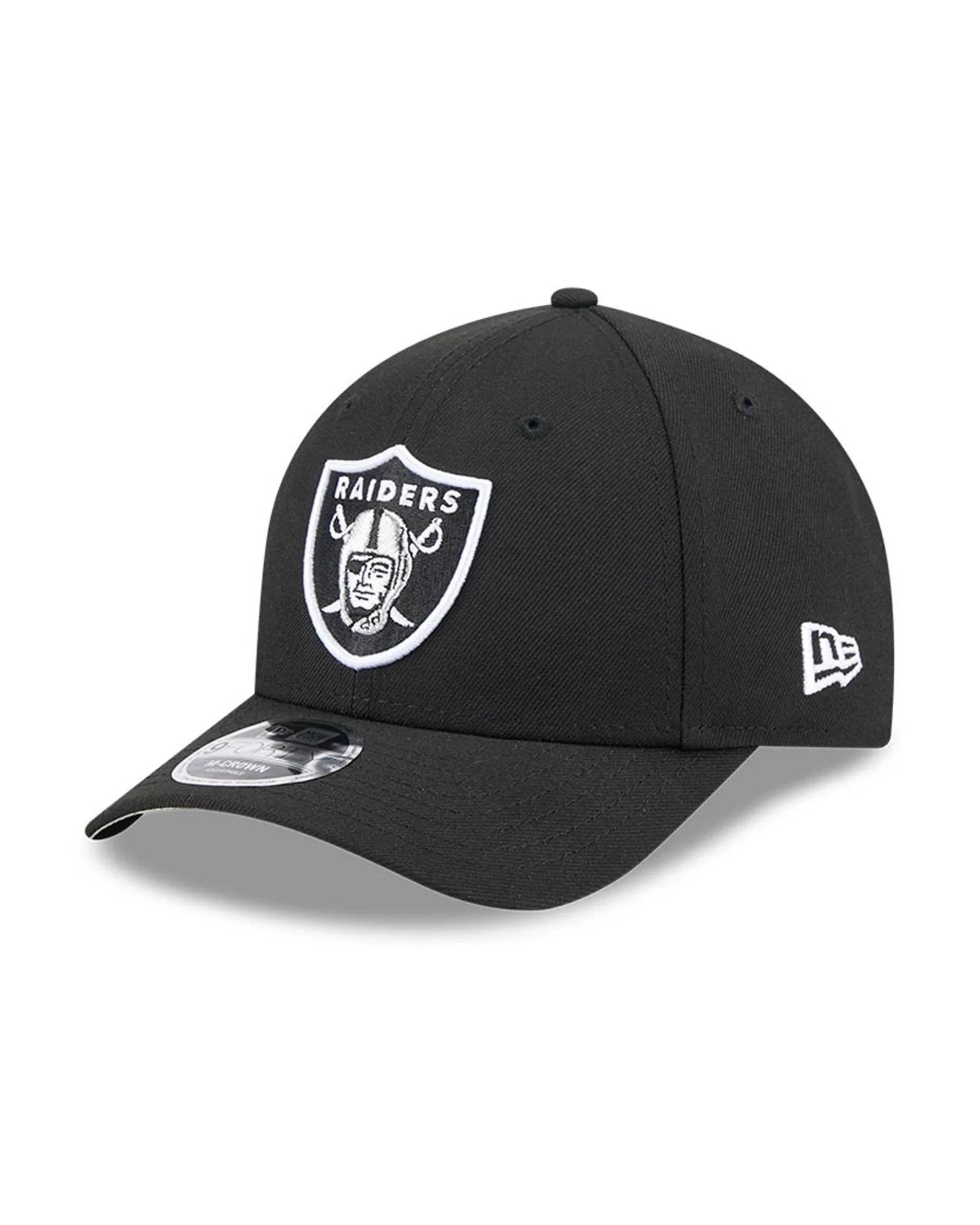 9 Forty NFL Raiders M-Crown Keps - Svart