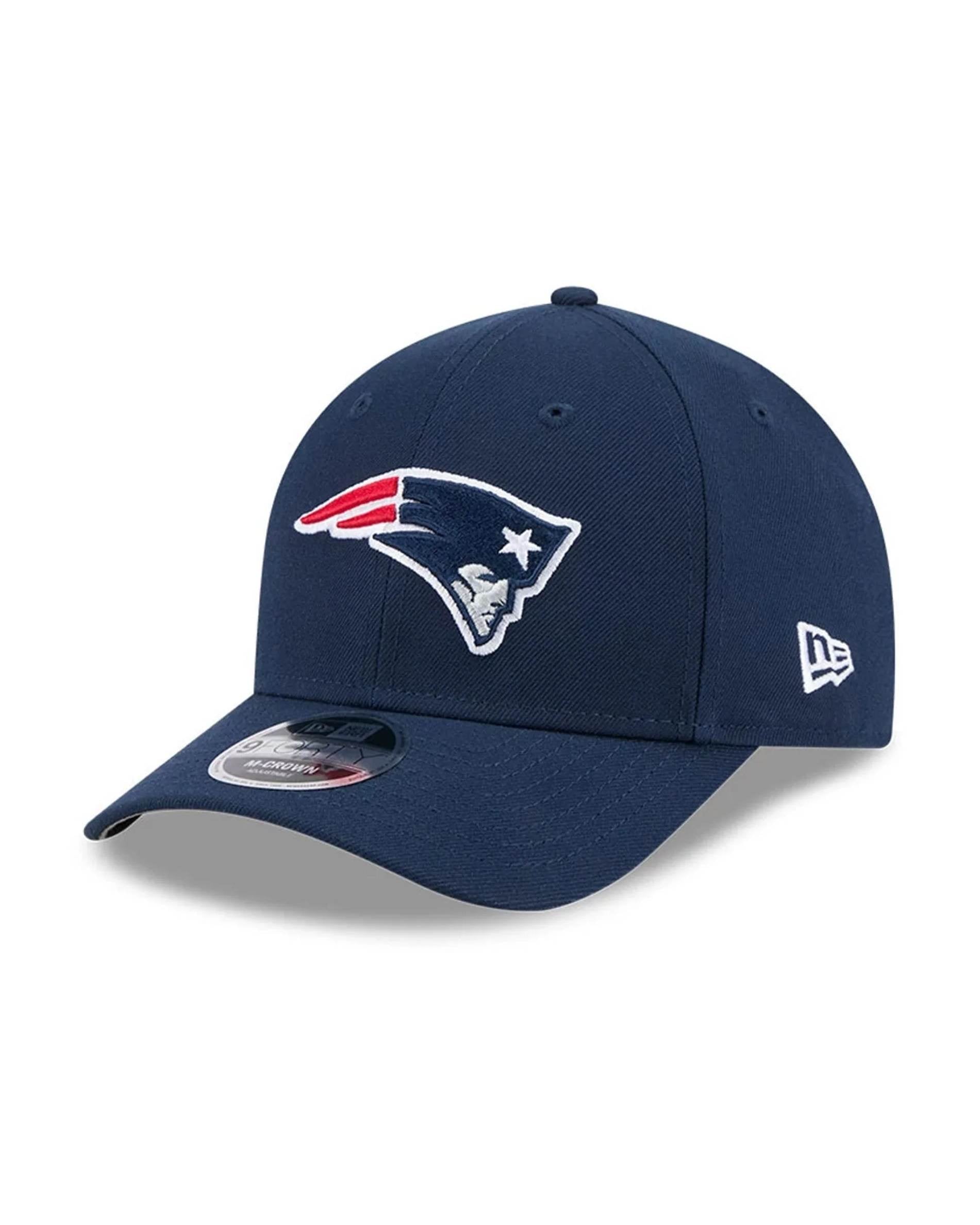 9 Forty NFL Patriots M-Crown Keps - Marinblå