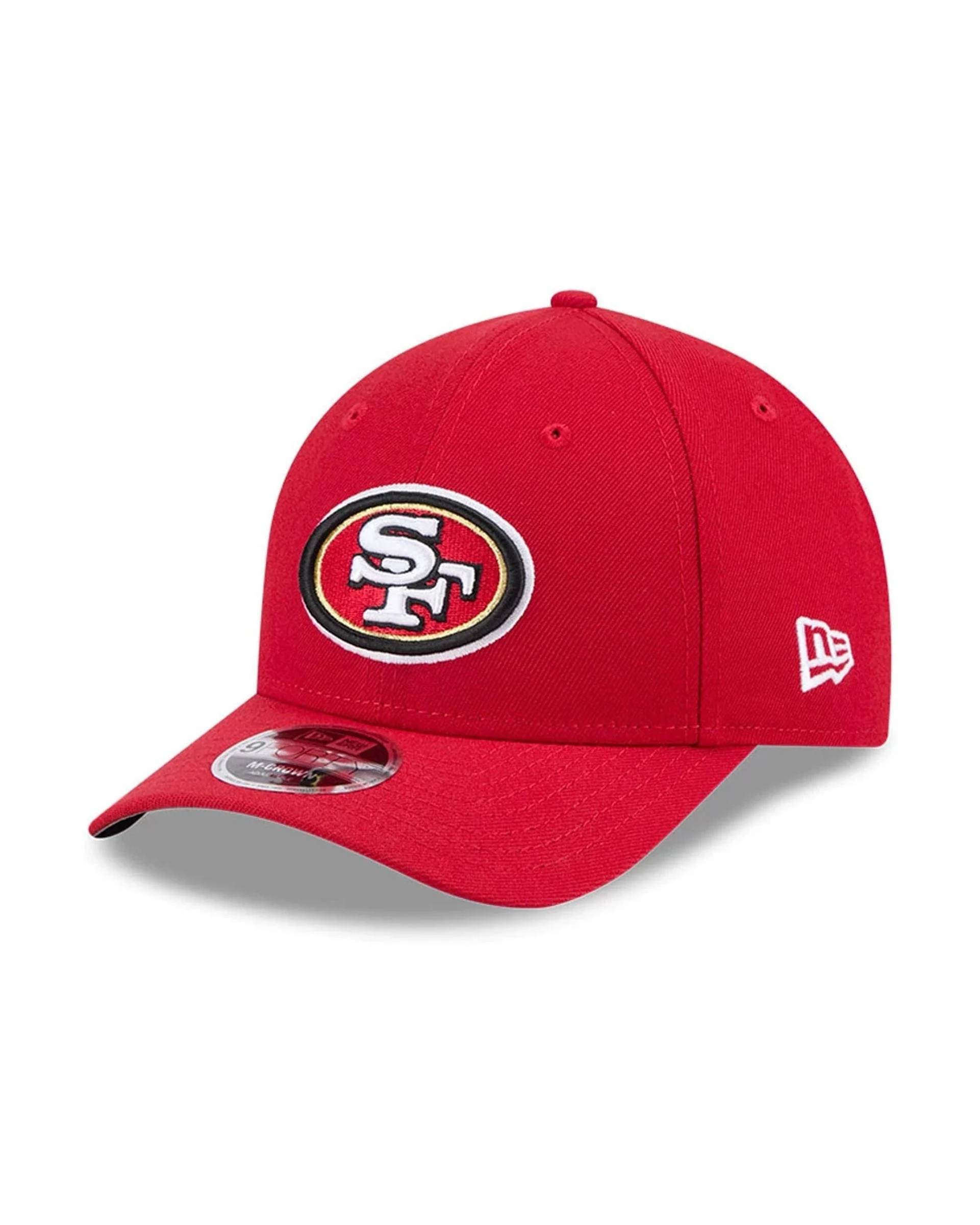 9 Forty NFL 49ers M-Crown Keps - Röd