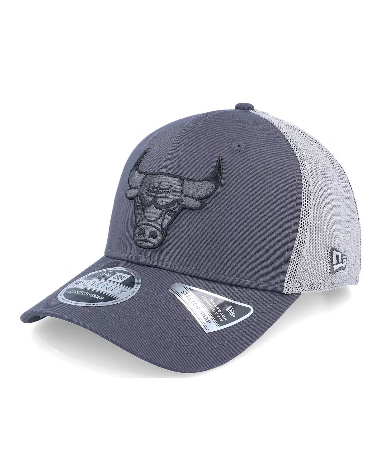 9 Seventy Tonal Bulls Trucker Keps - Grå