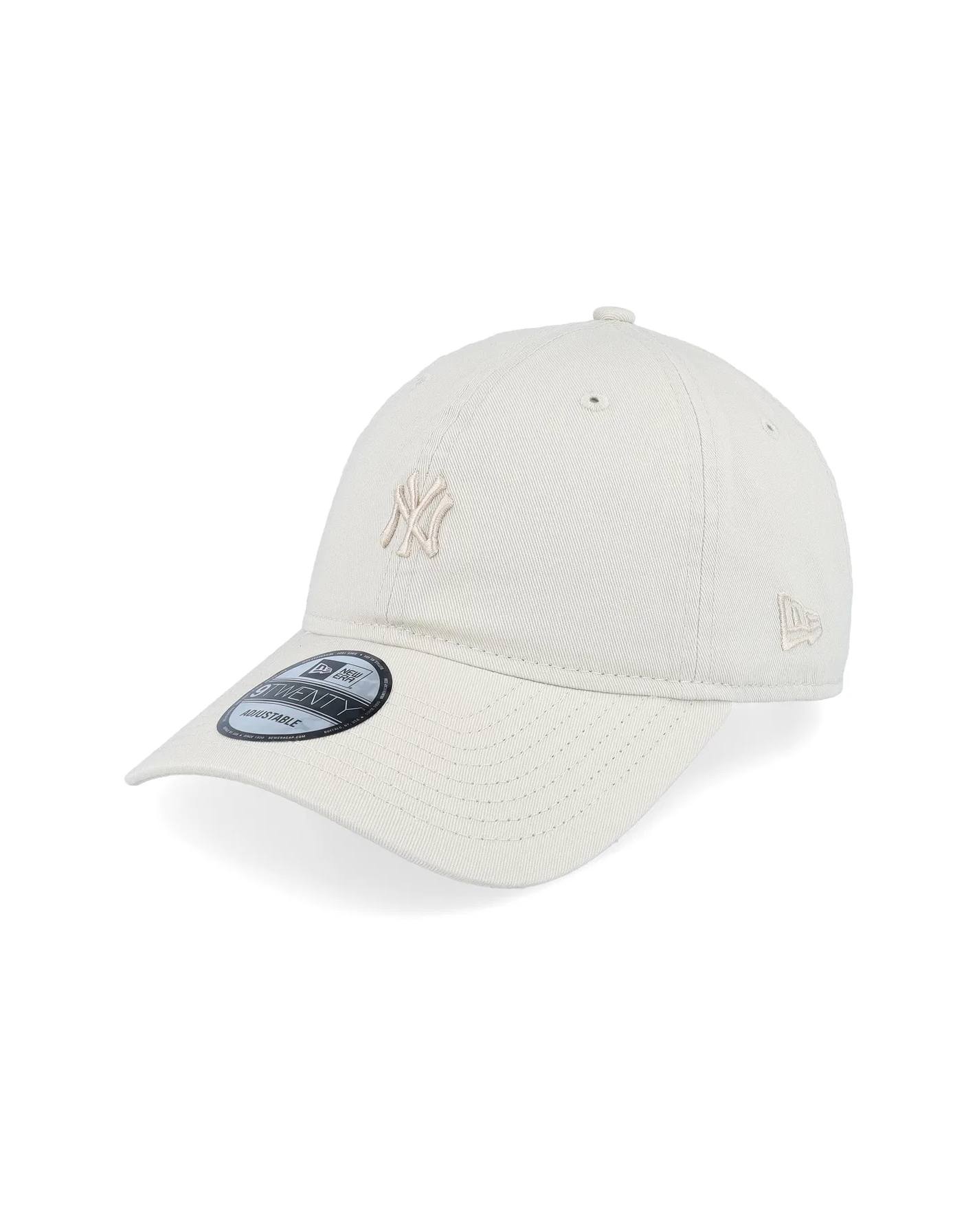 9 Twenty Mini Logo Yankees Keps - Stone