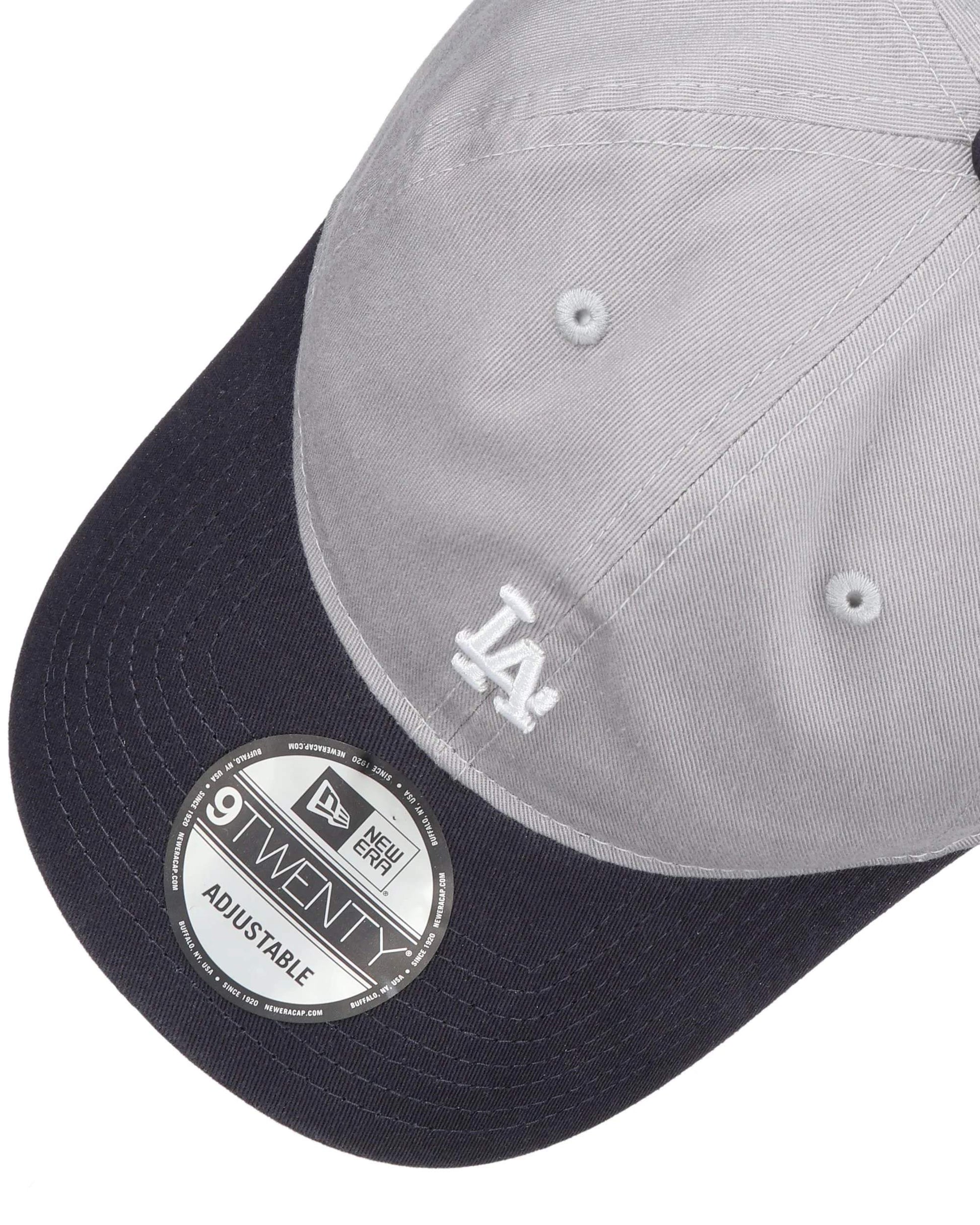 9 Twenty Washed Contrast Mini Logo Dodgers Keps