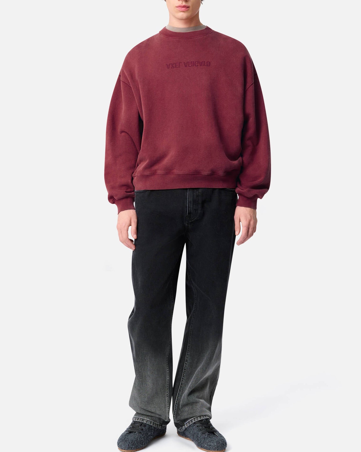 Distort Washed Sweatshirt