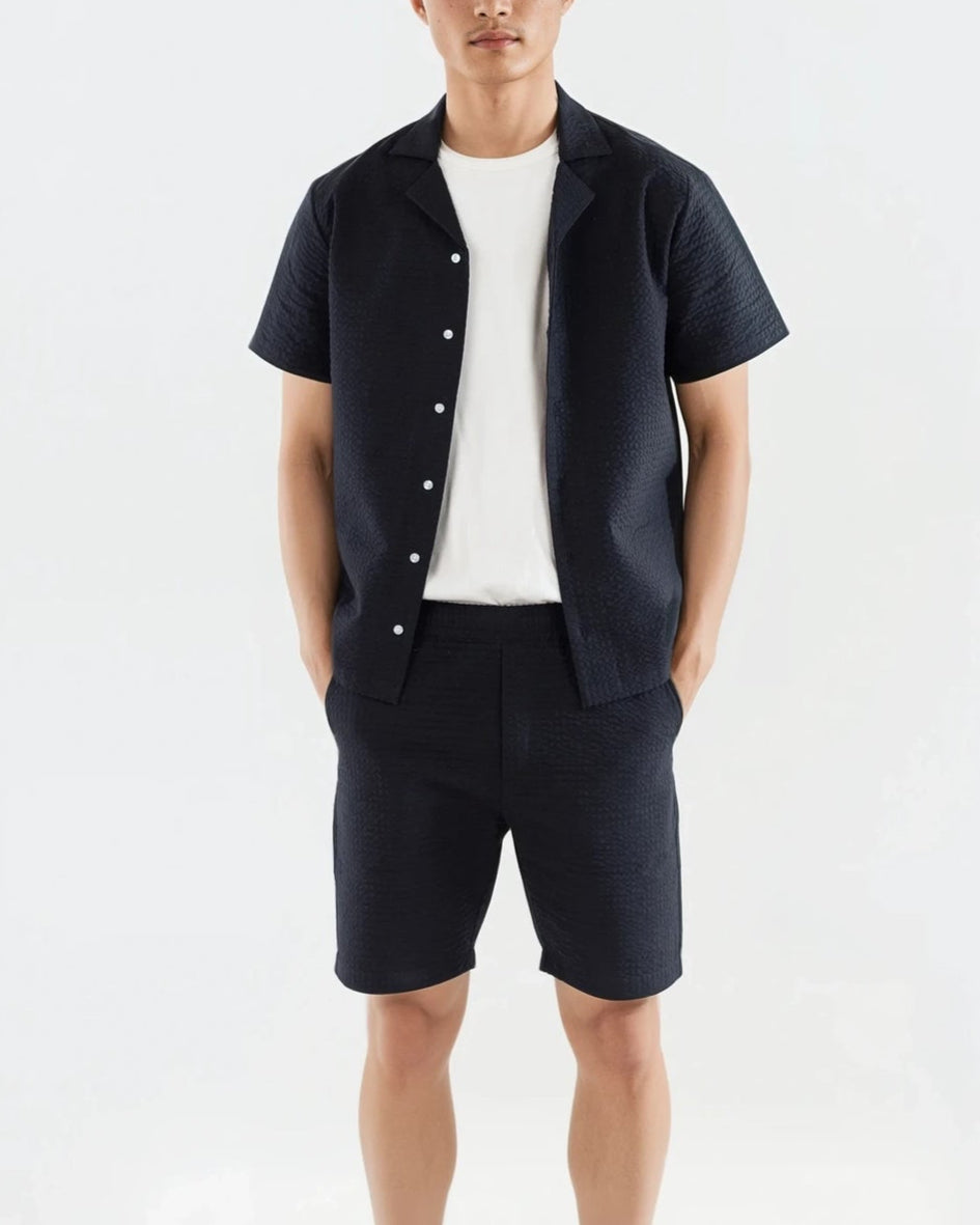 Mian Seersucker Shorts