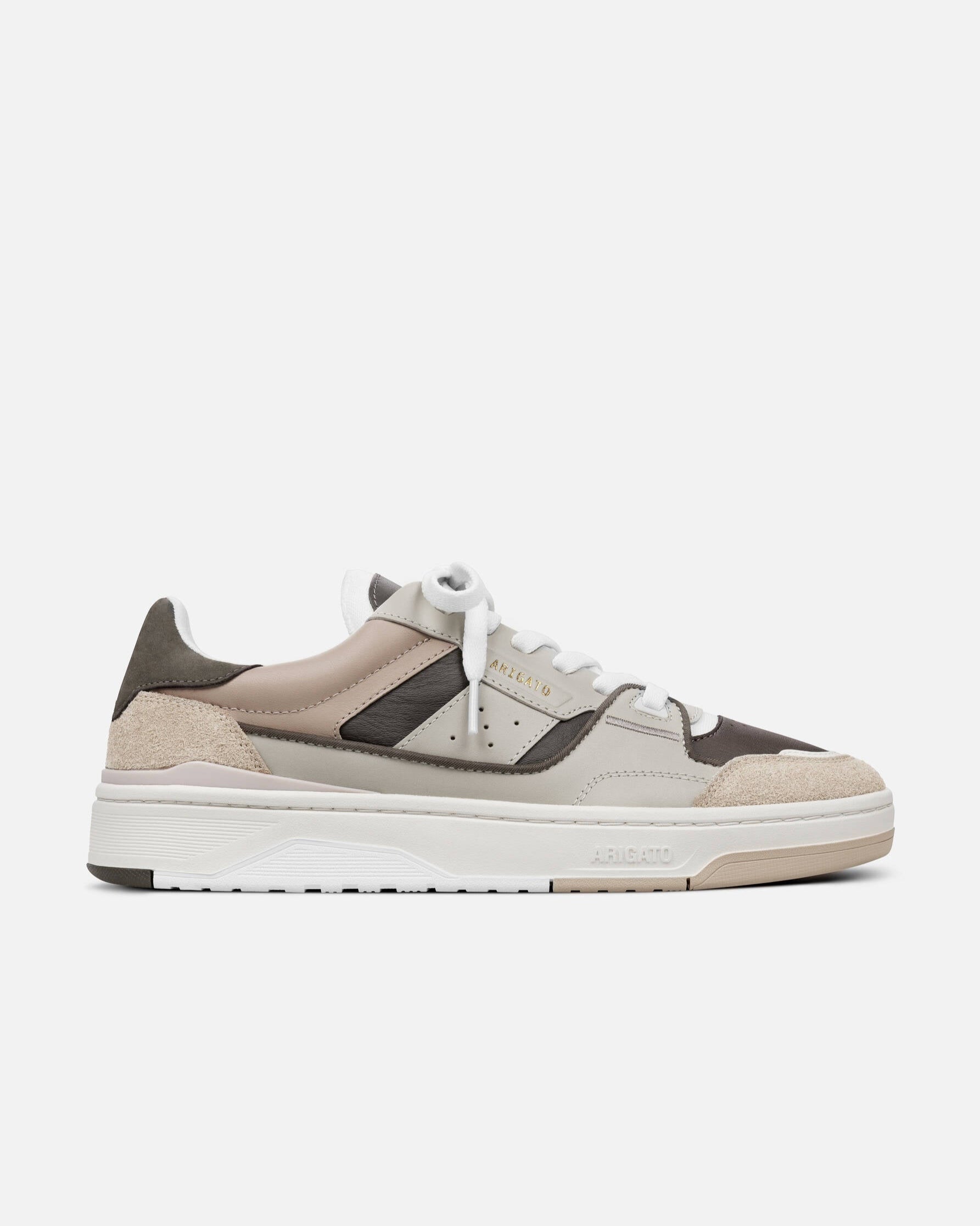 Clay Sneakers - Beige/Dark Brown