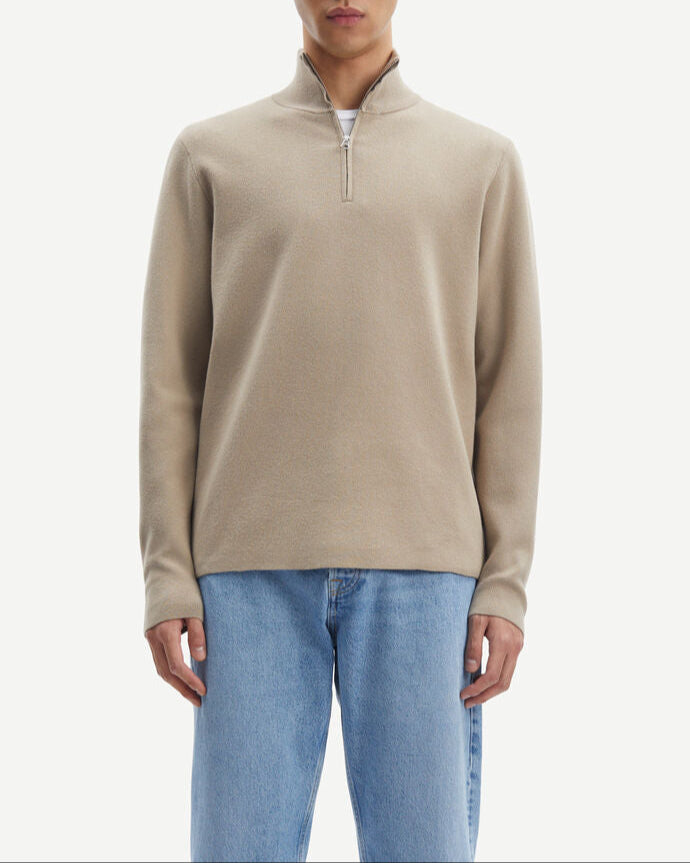 Gunan Turtleneck Zip Tröja