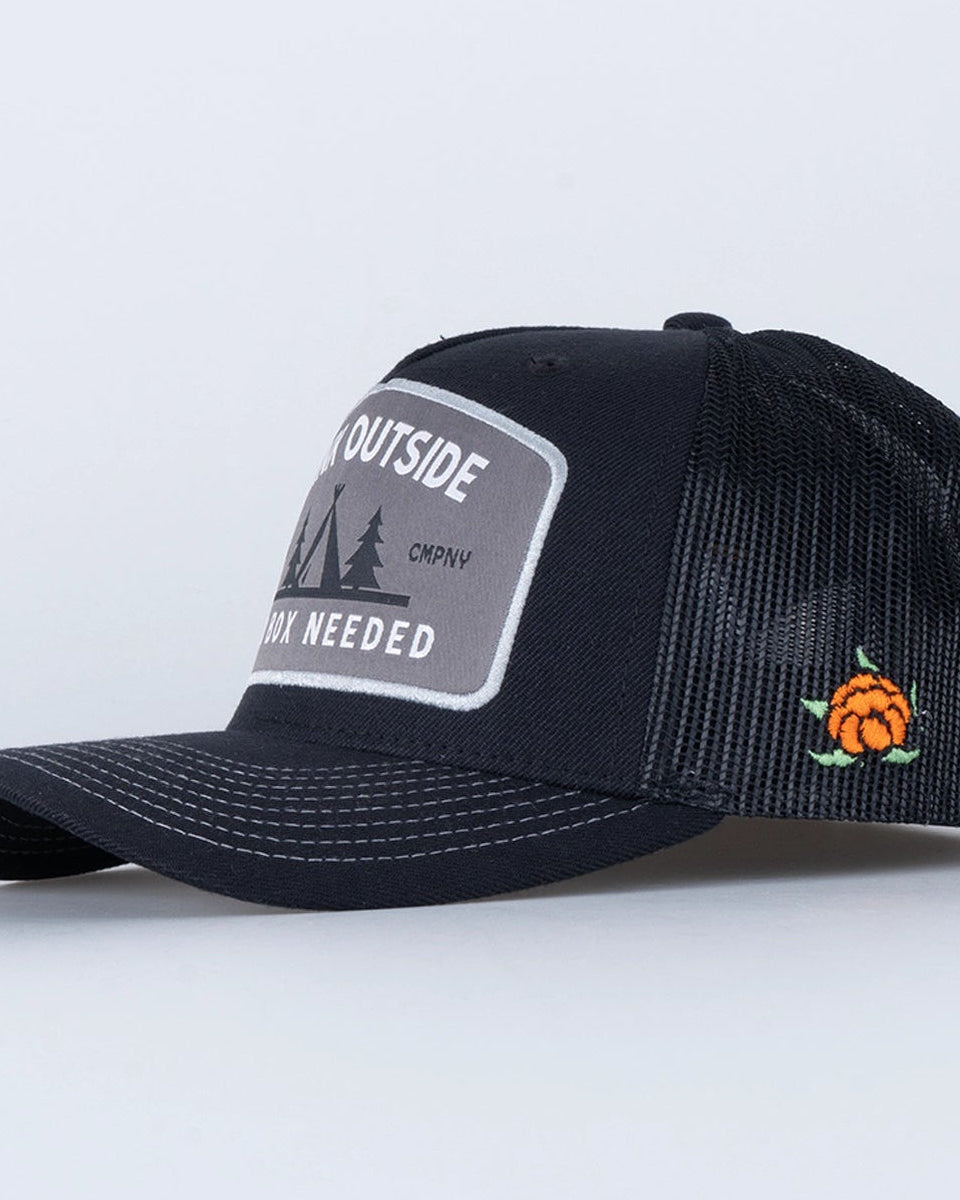 Outside Trucker Keps