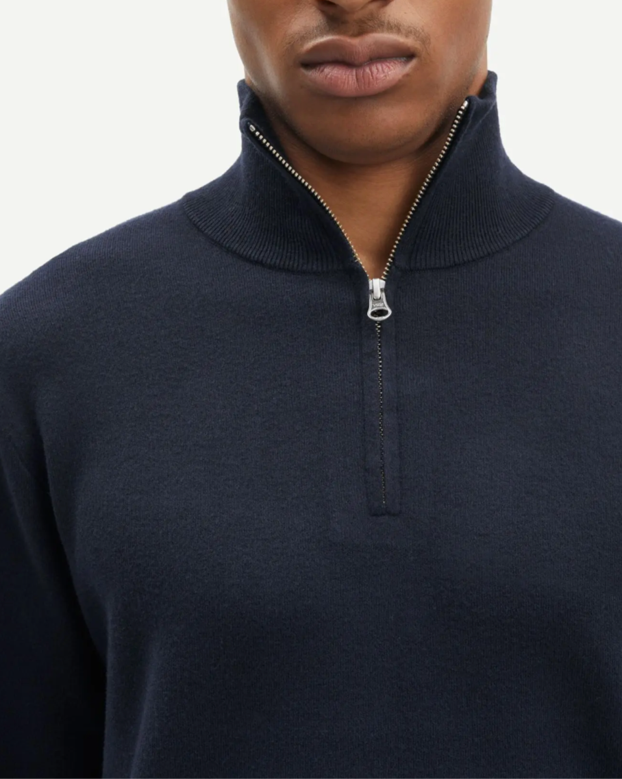 Gunan Turtleneck Zip Tröja