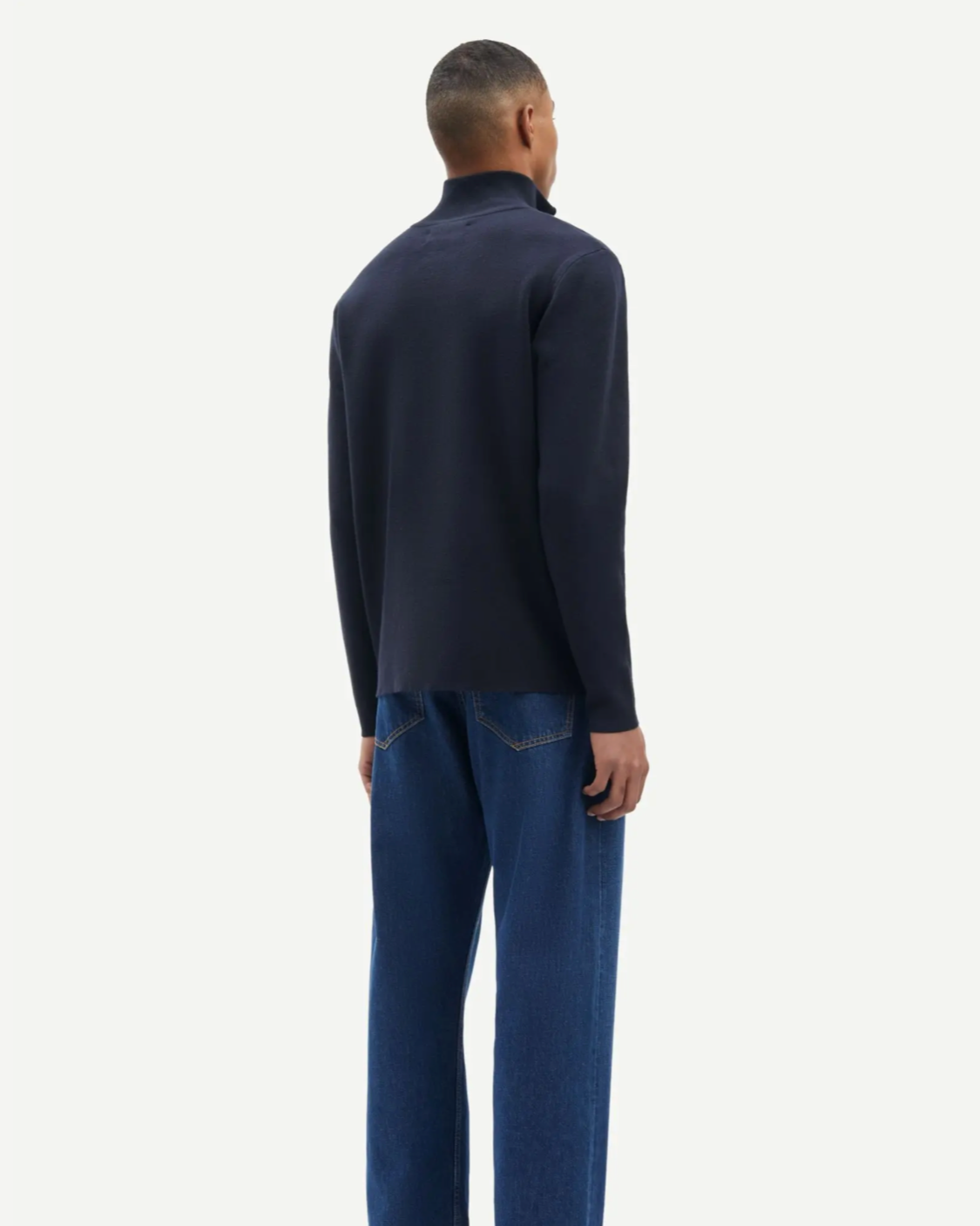 Gunan Turtleneck Zip Tröja