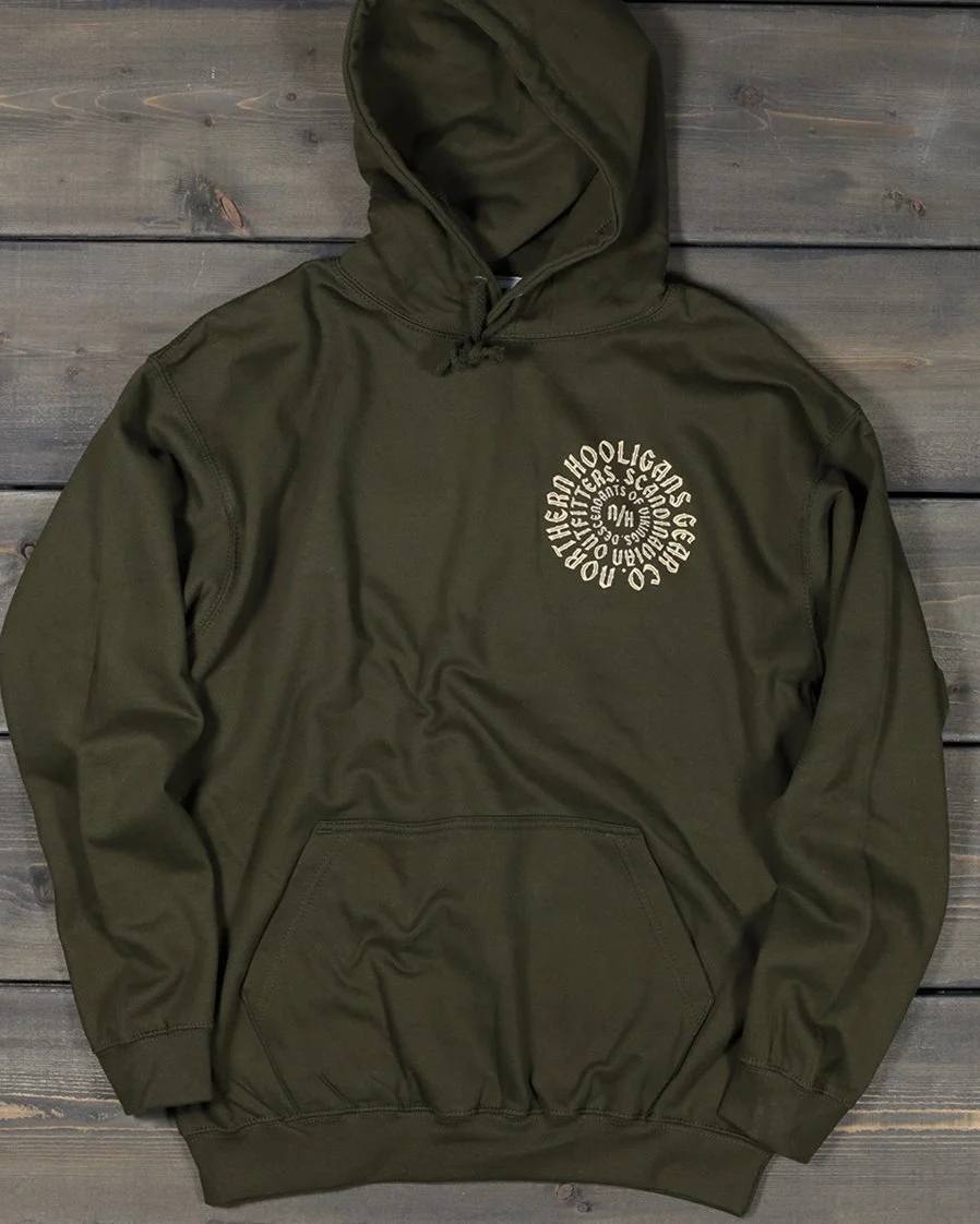 A-Circle Hoodie - Grön