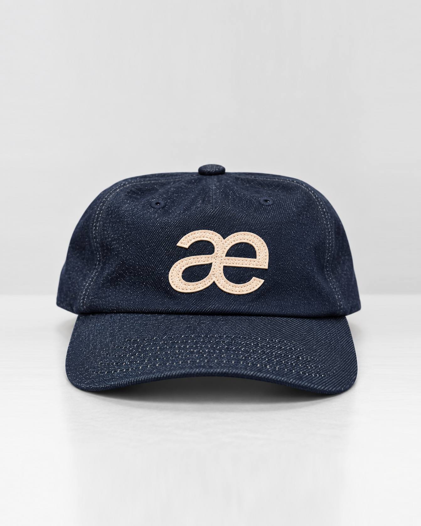 Aavec Surfer 5-Panel Keps - Raw Denim