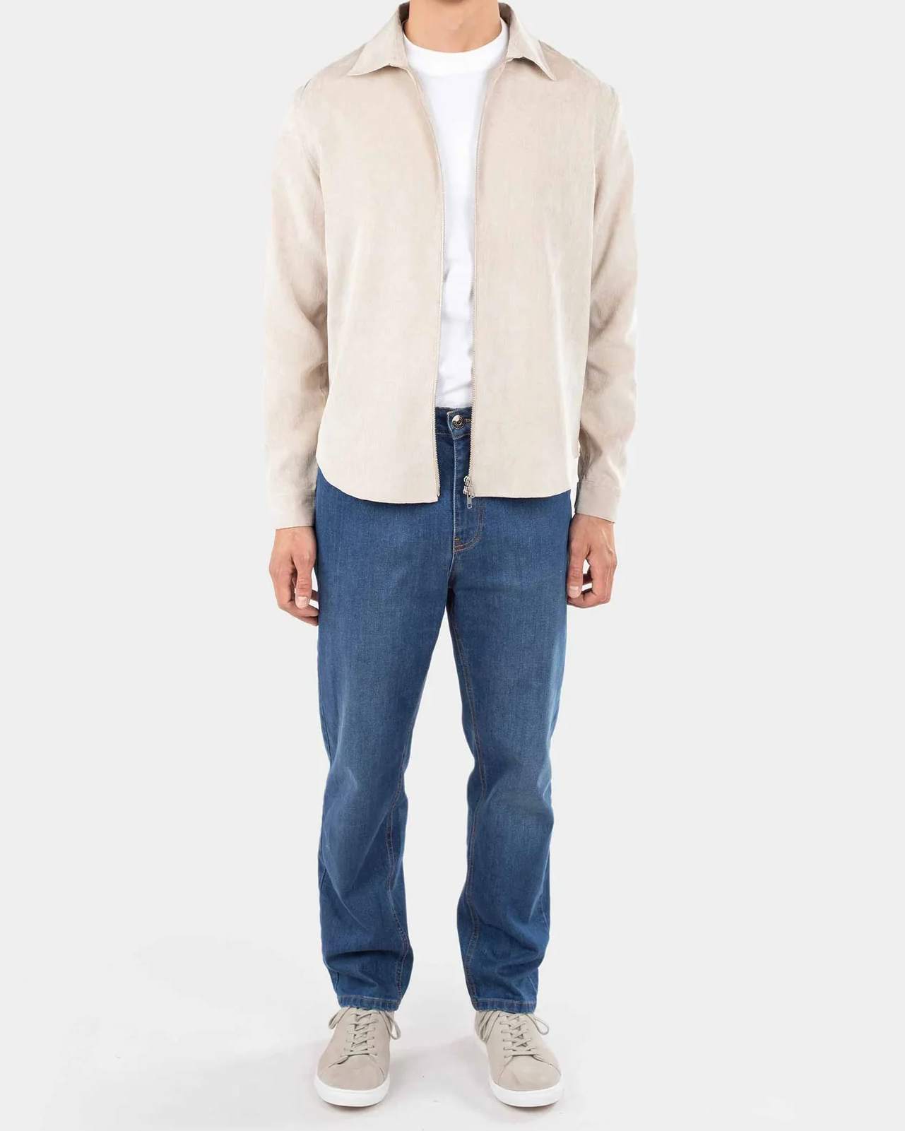 Aden Cord Zip Overshirt