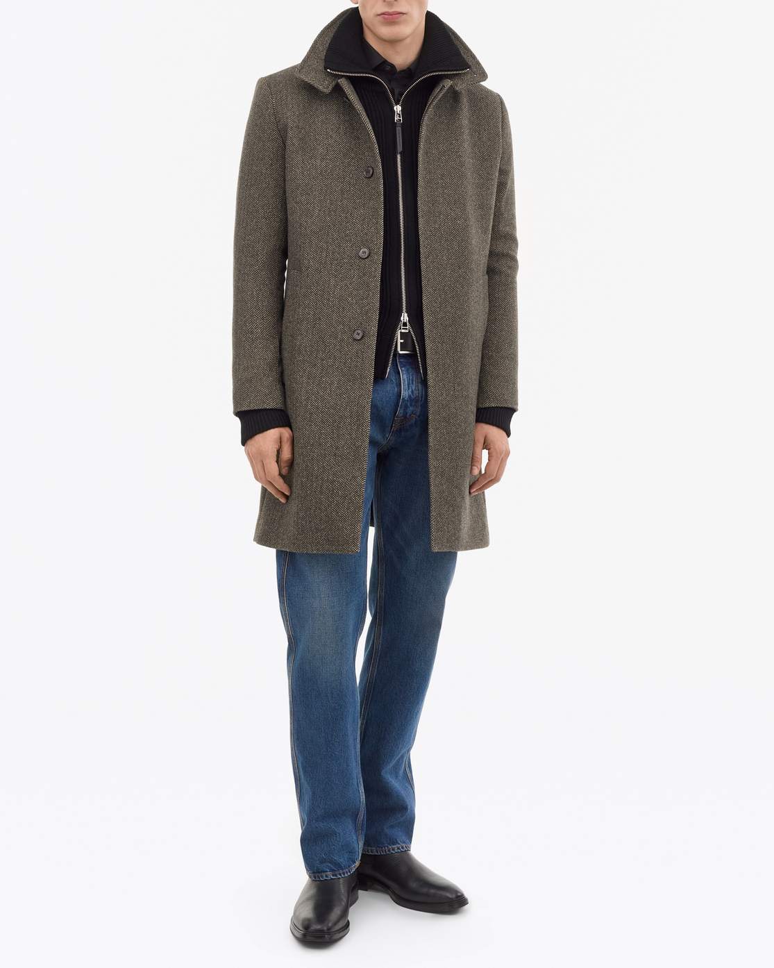 Aleric Herringbone Wool Rock