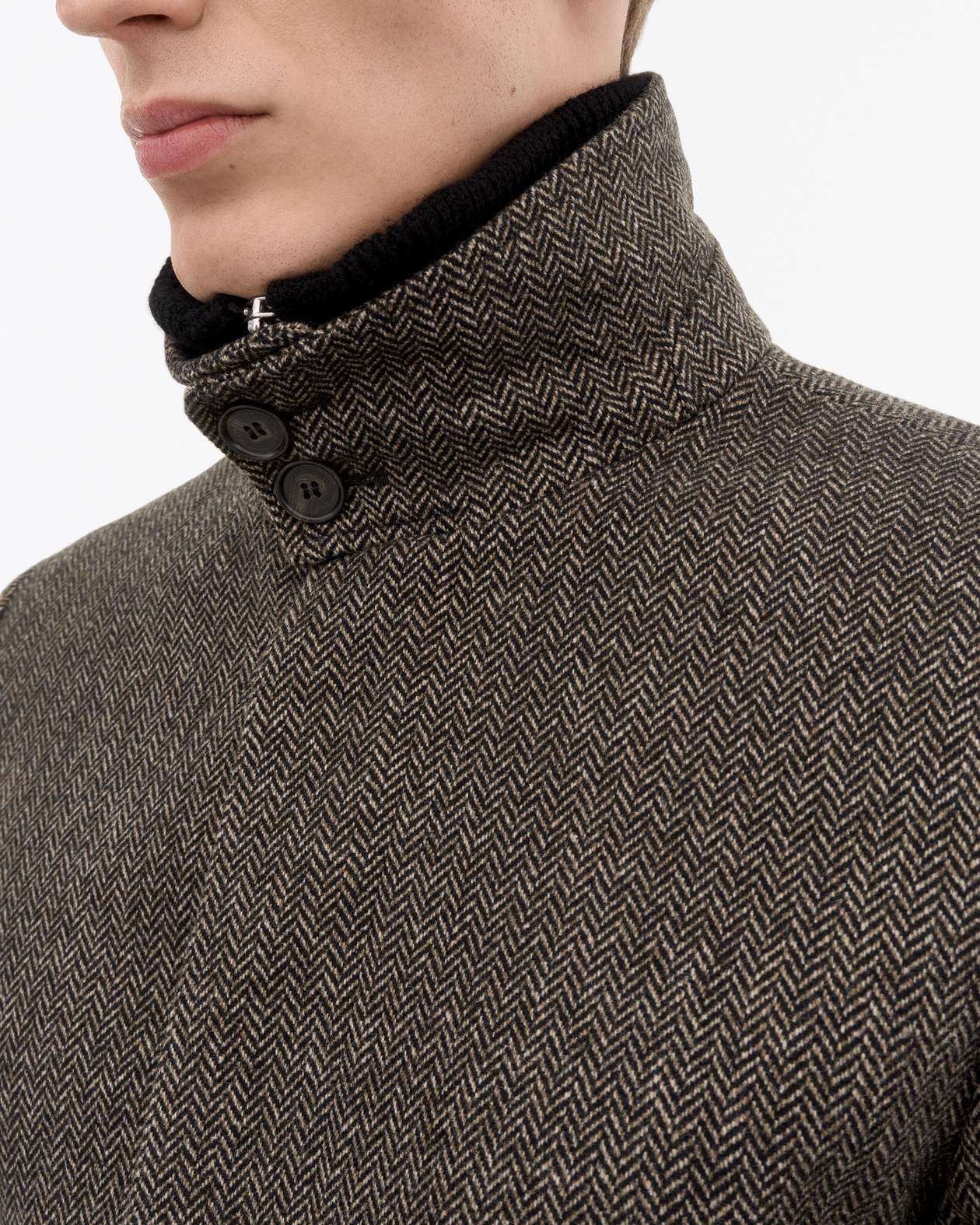 Aleric Herringbone Wool Rock