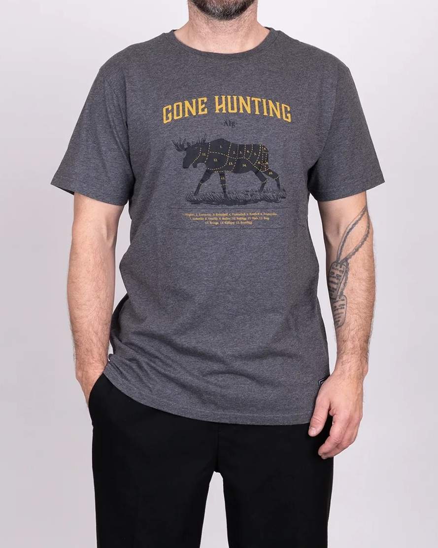 Älg T-Shirt - Charcoal