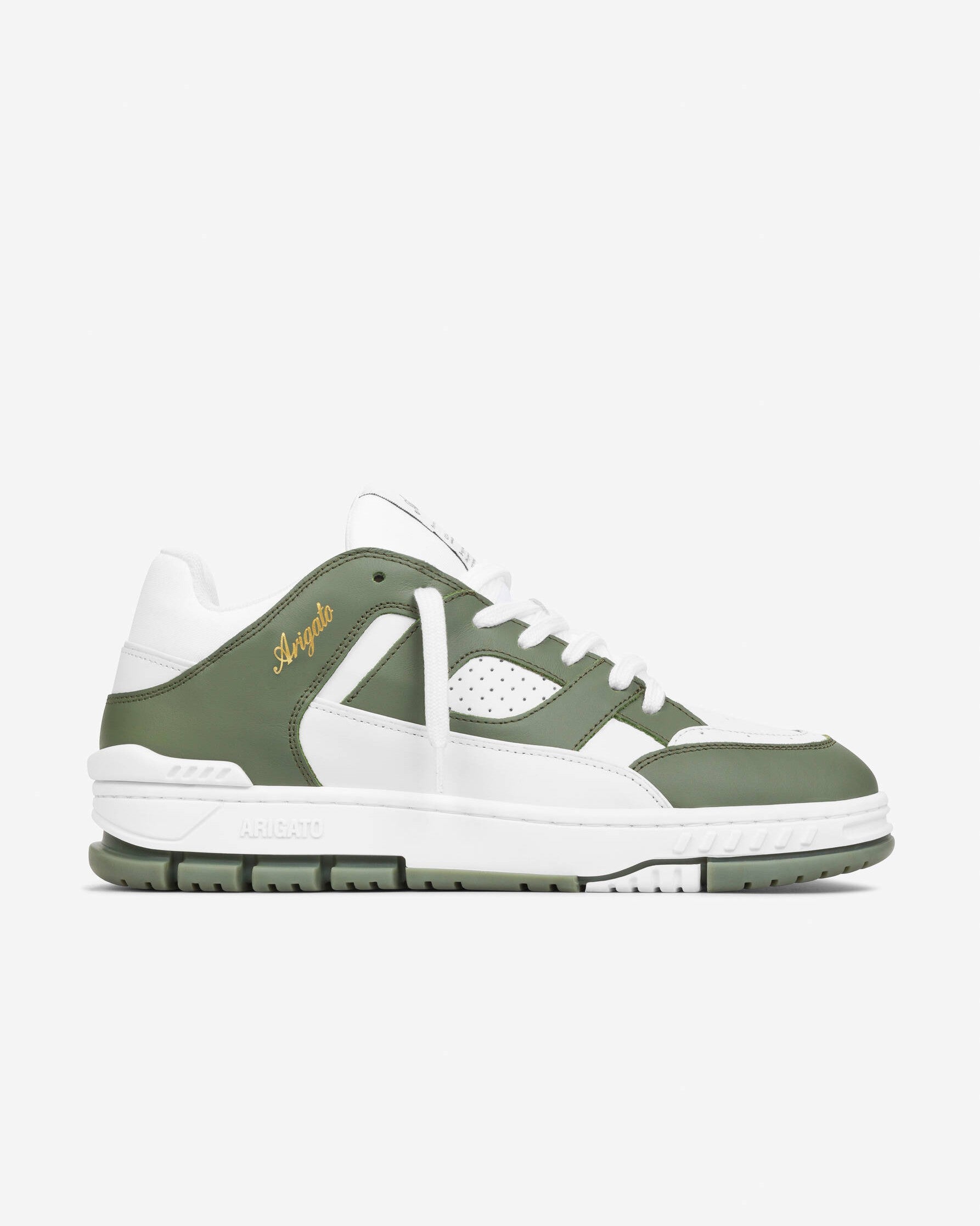 Area Lo Sneakers - White/Dark Green