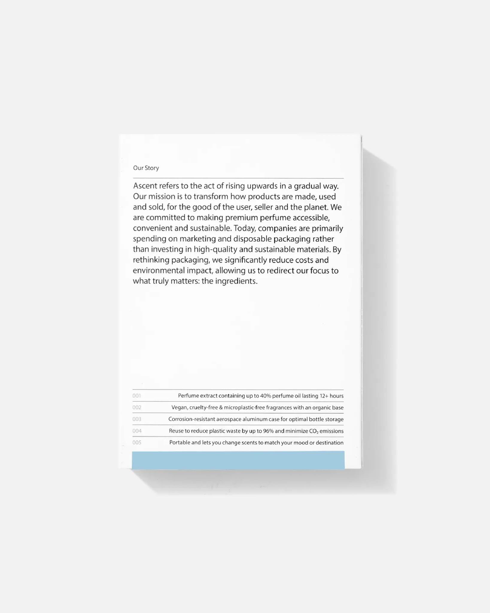 Ascent Blue Parfym Starter Pack