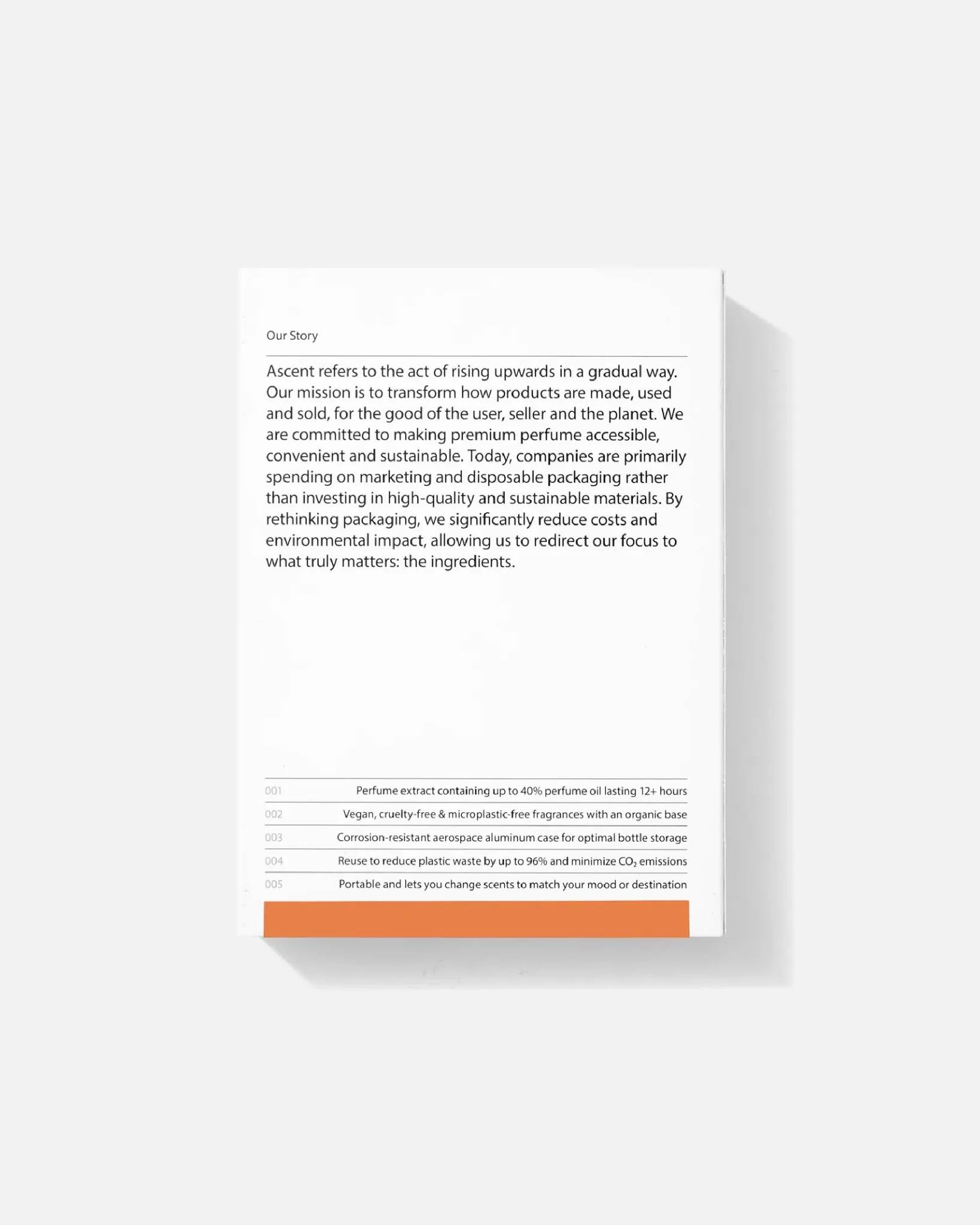 Ascent Orange Parfym Starter Pack