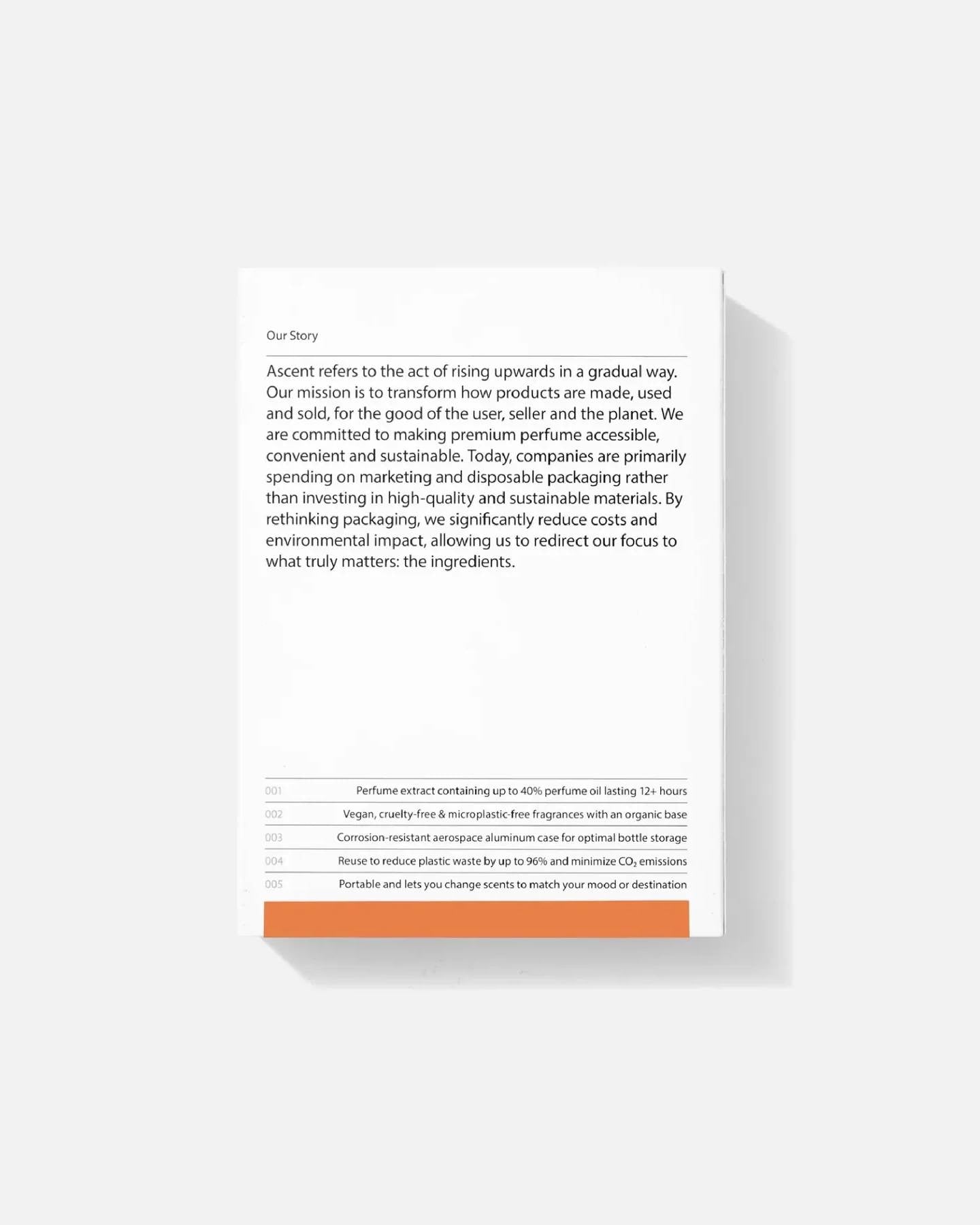 Ascent Orange Parfym Starter Pack