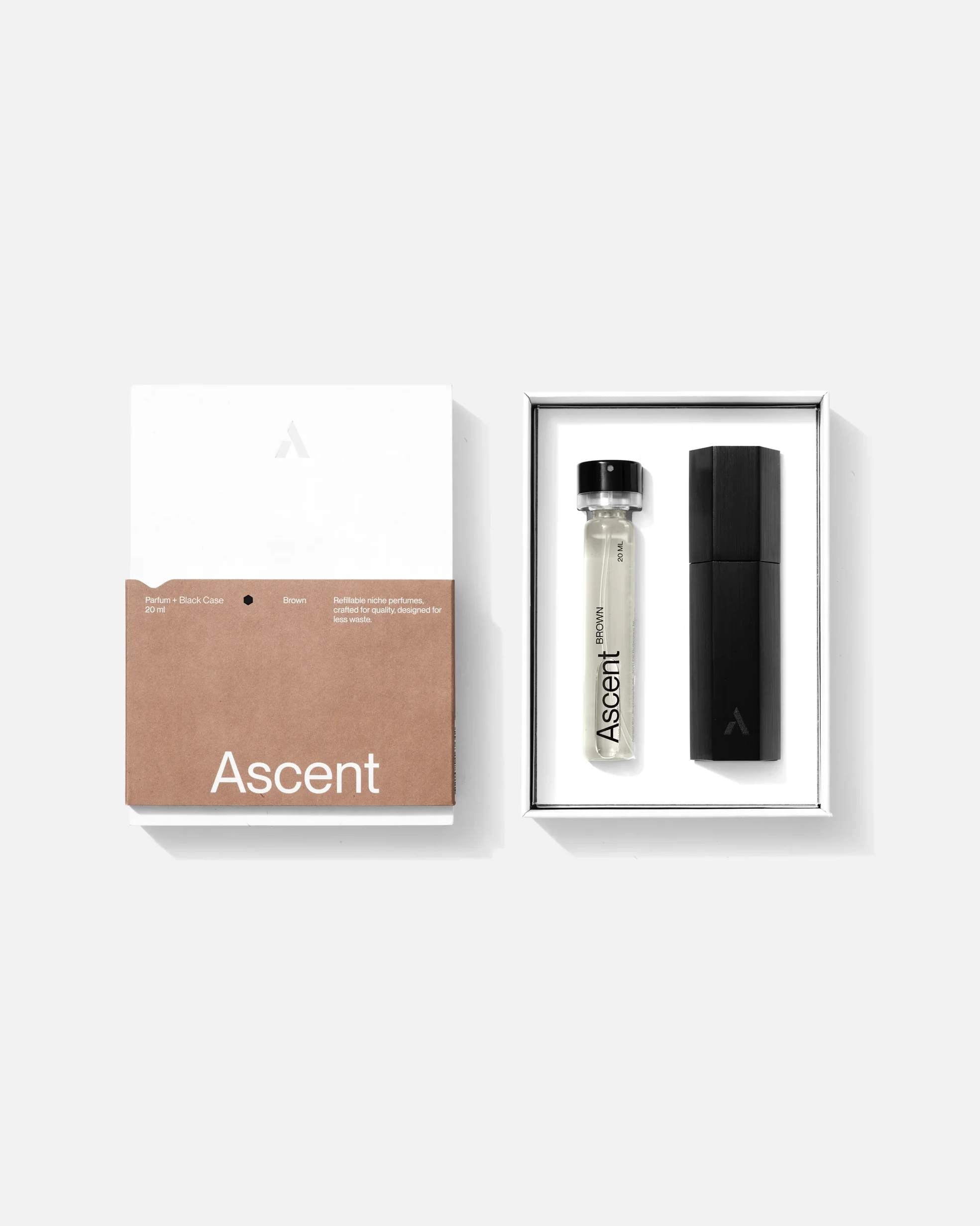 Ascent Brown Parfym Starter Pack - Black Case