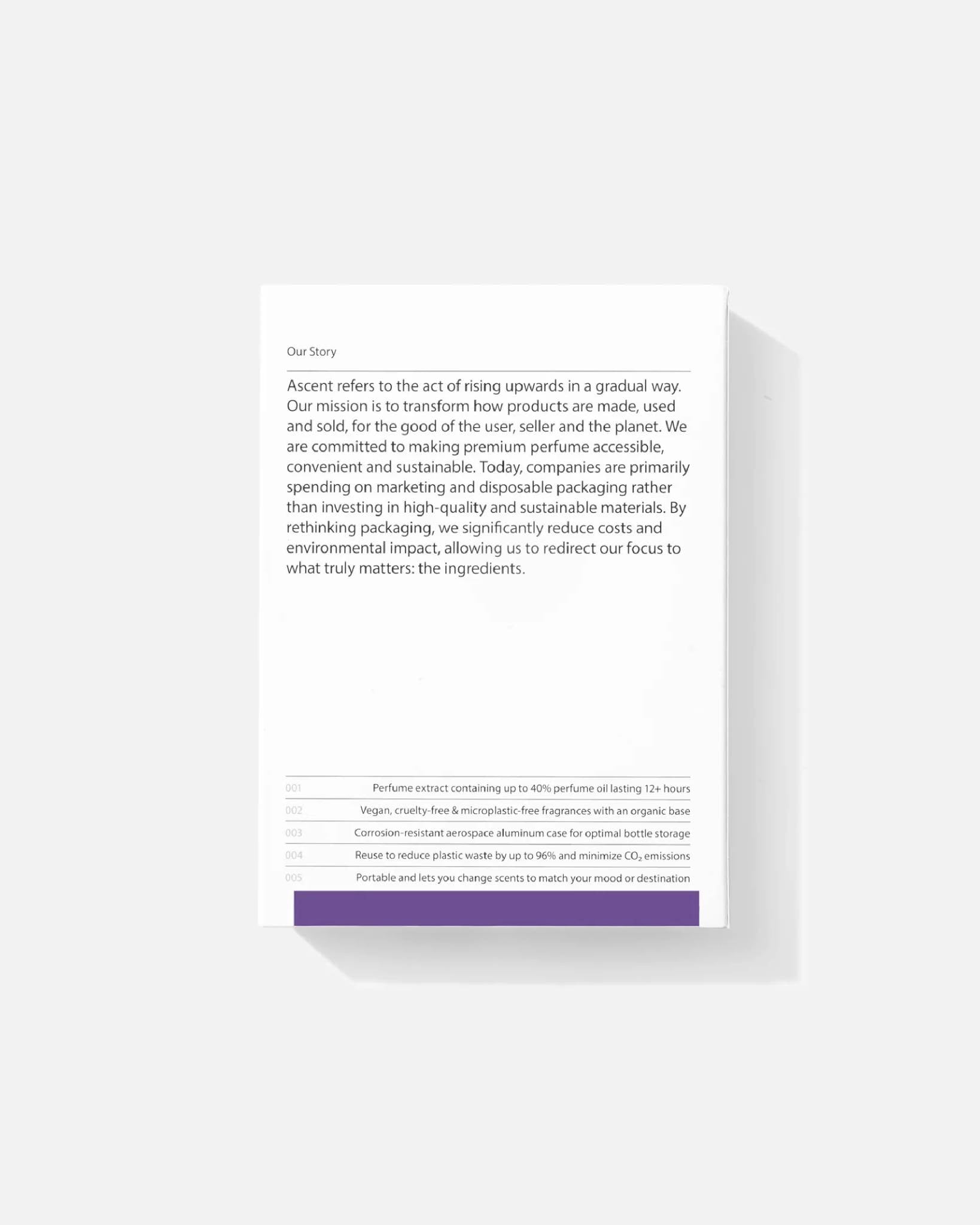 Ascent Purple Parfym Starter Pack